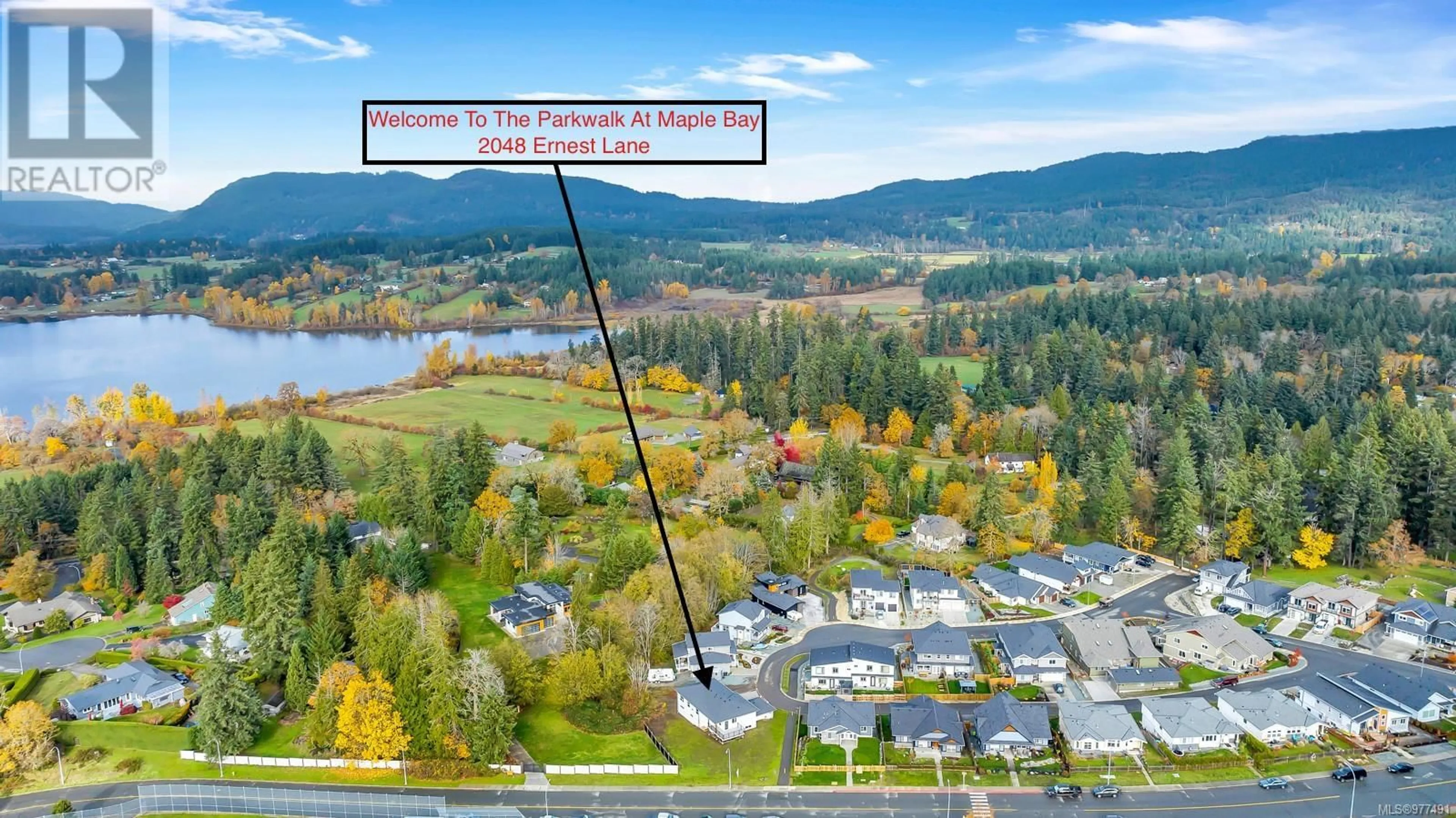 A pic from exterior of the house or condo, the view of lake or river for 2048 Ernest Lane, Duncan British Columbia V9L5R4