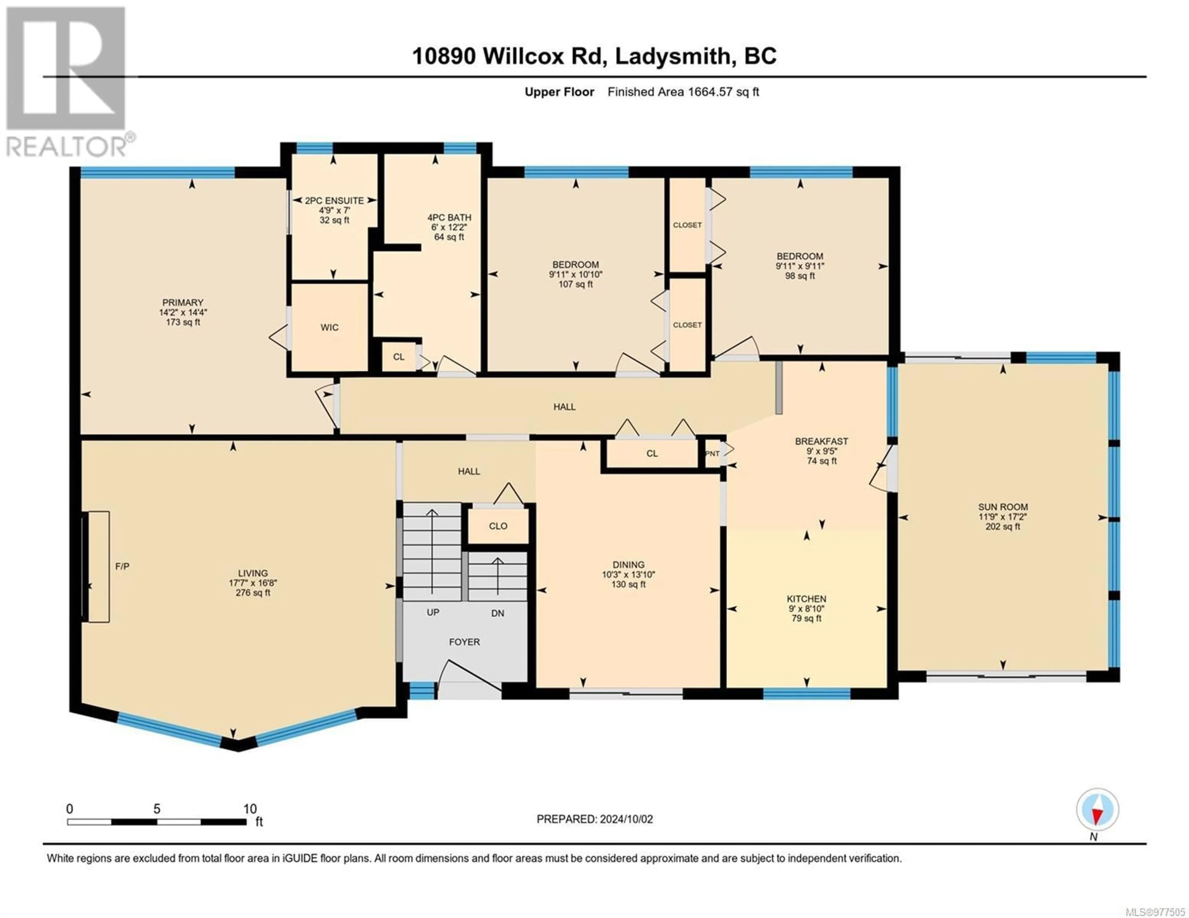 Floor plan for 10890 Willcox Rd, Saltair British Columbia V9G1Z6