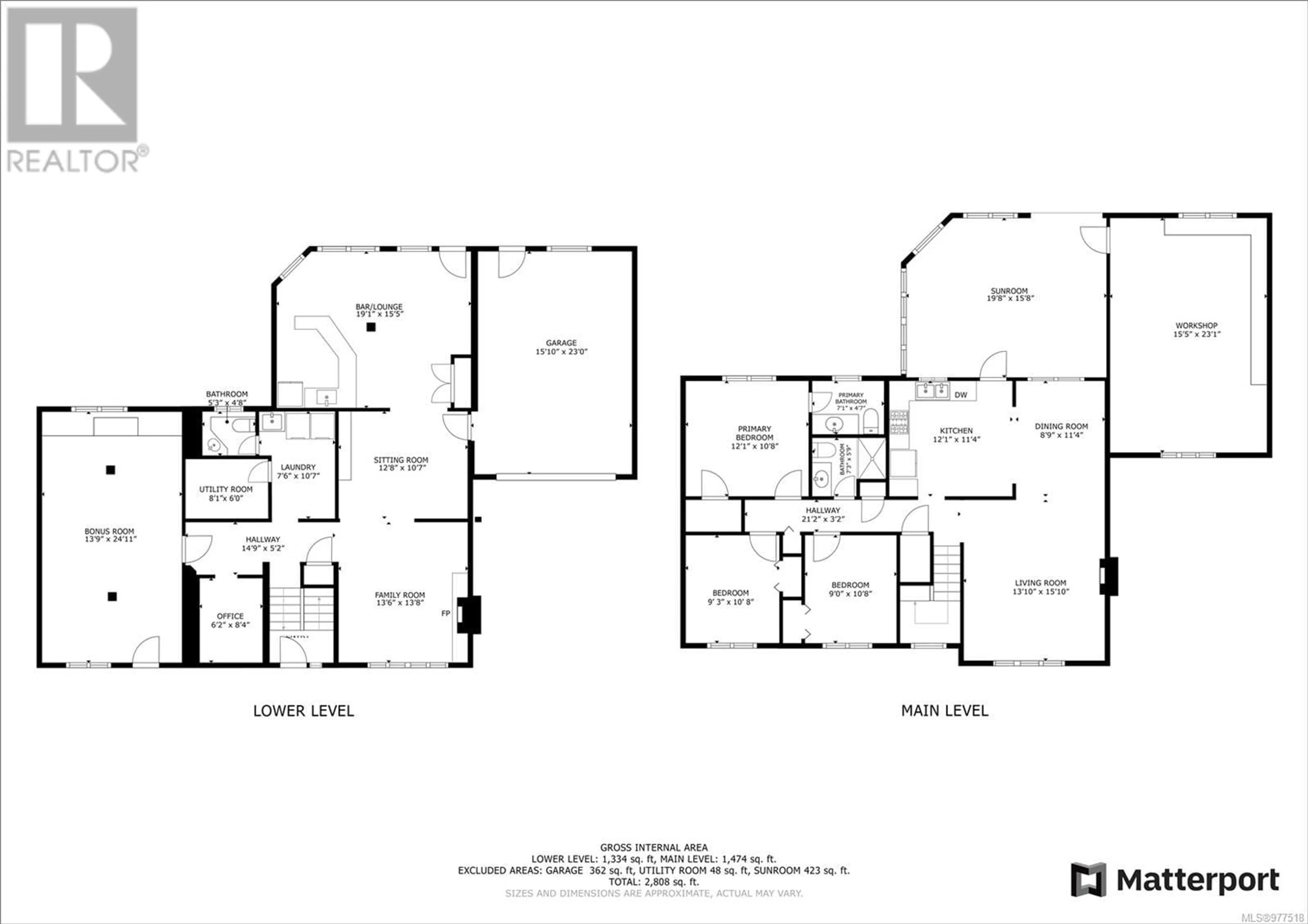 Floor plan for 1891 Fitzgerald Ave, Courtenay British Columbia V9N2S9