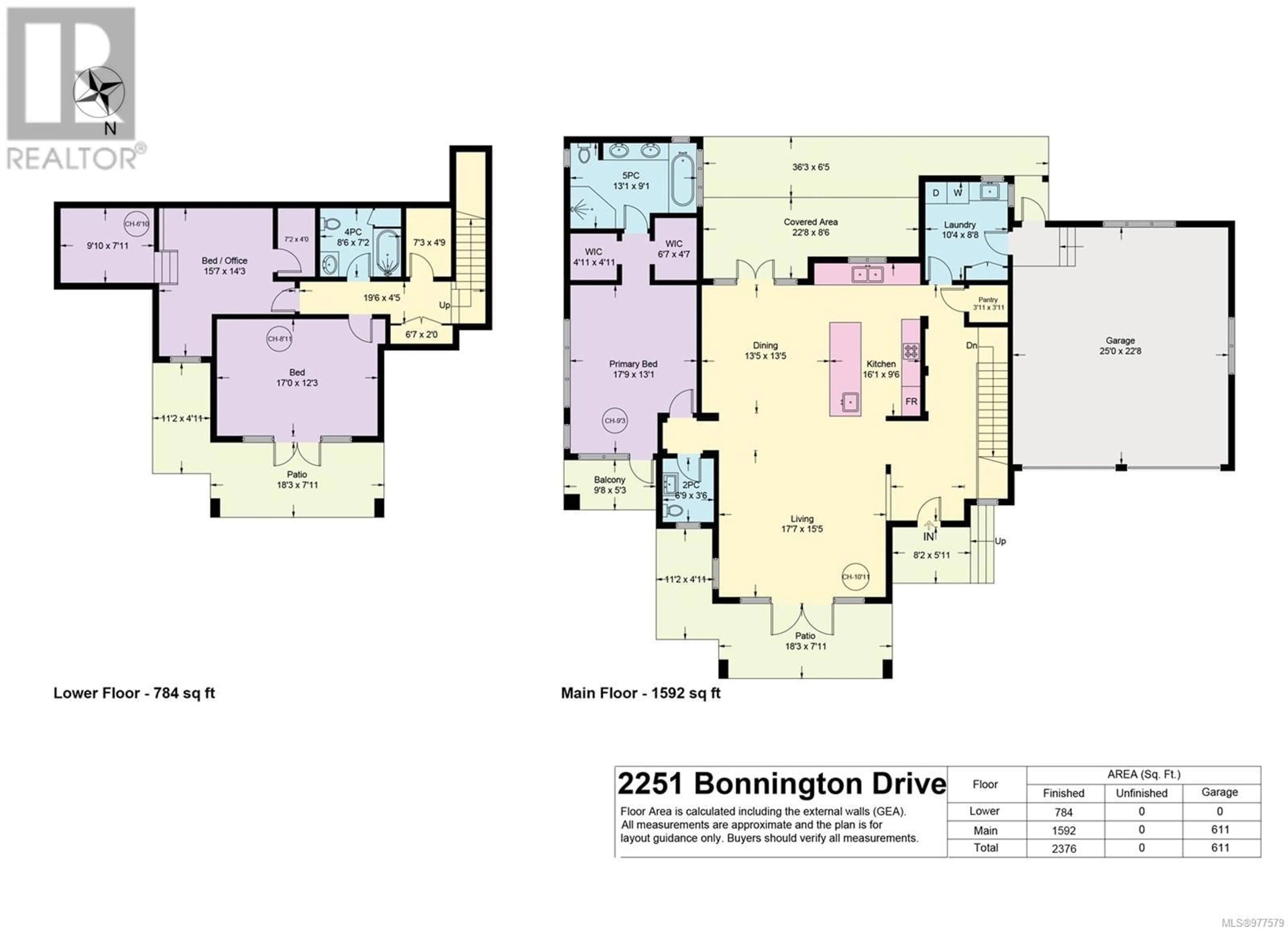 Floor plan for 2251 Bonnington Dr, Nanoose Bay British Columbia V9P9L9