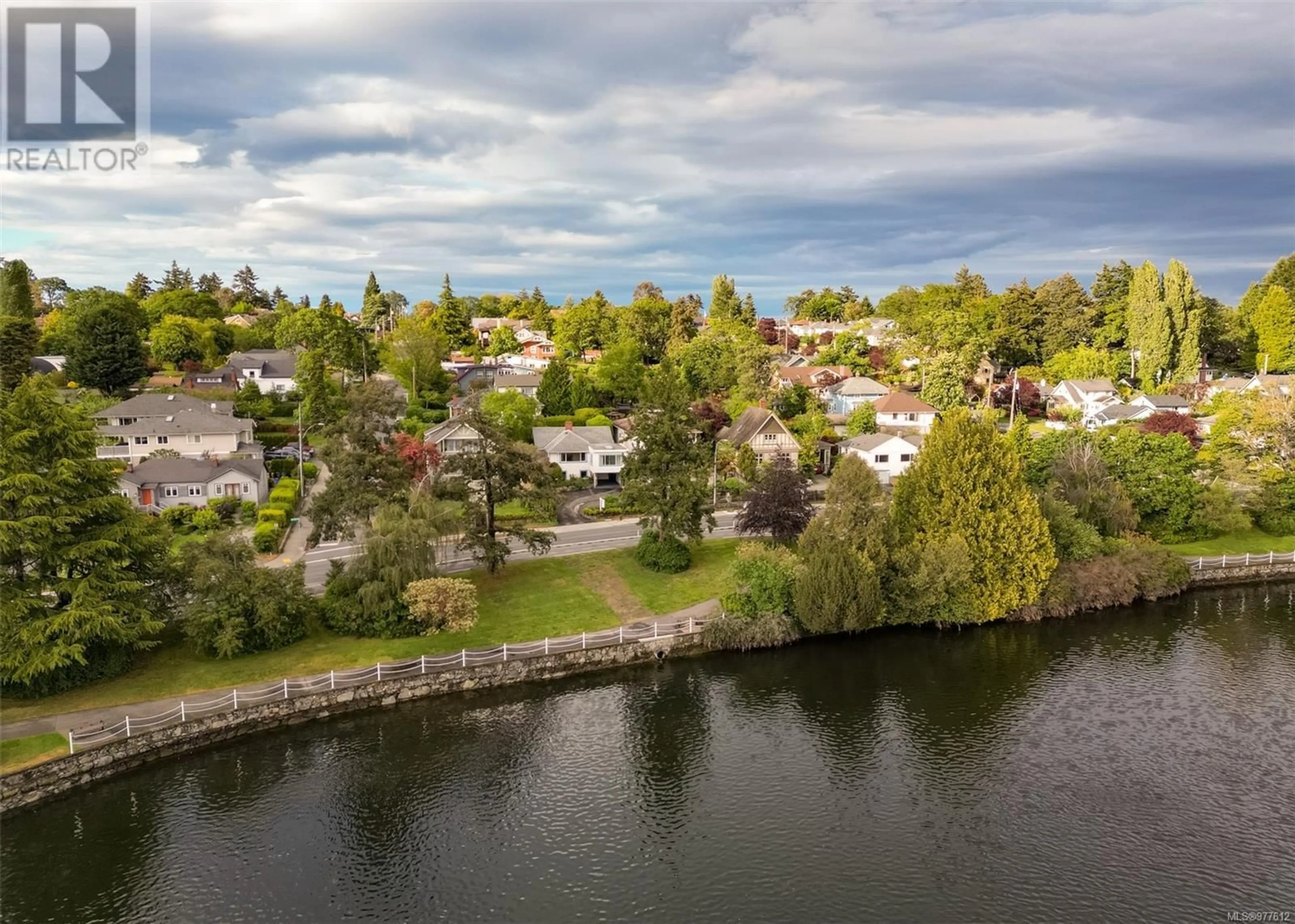 A pic from exterior of the house or condo, the view of lake or river for 586 Gorge Rd W, Saanich British Columbia V9A1N4