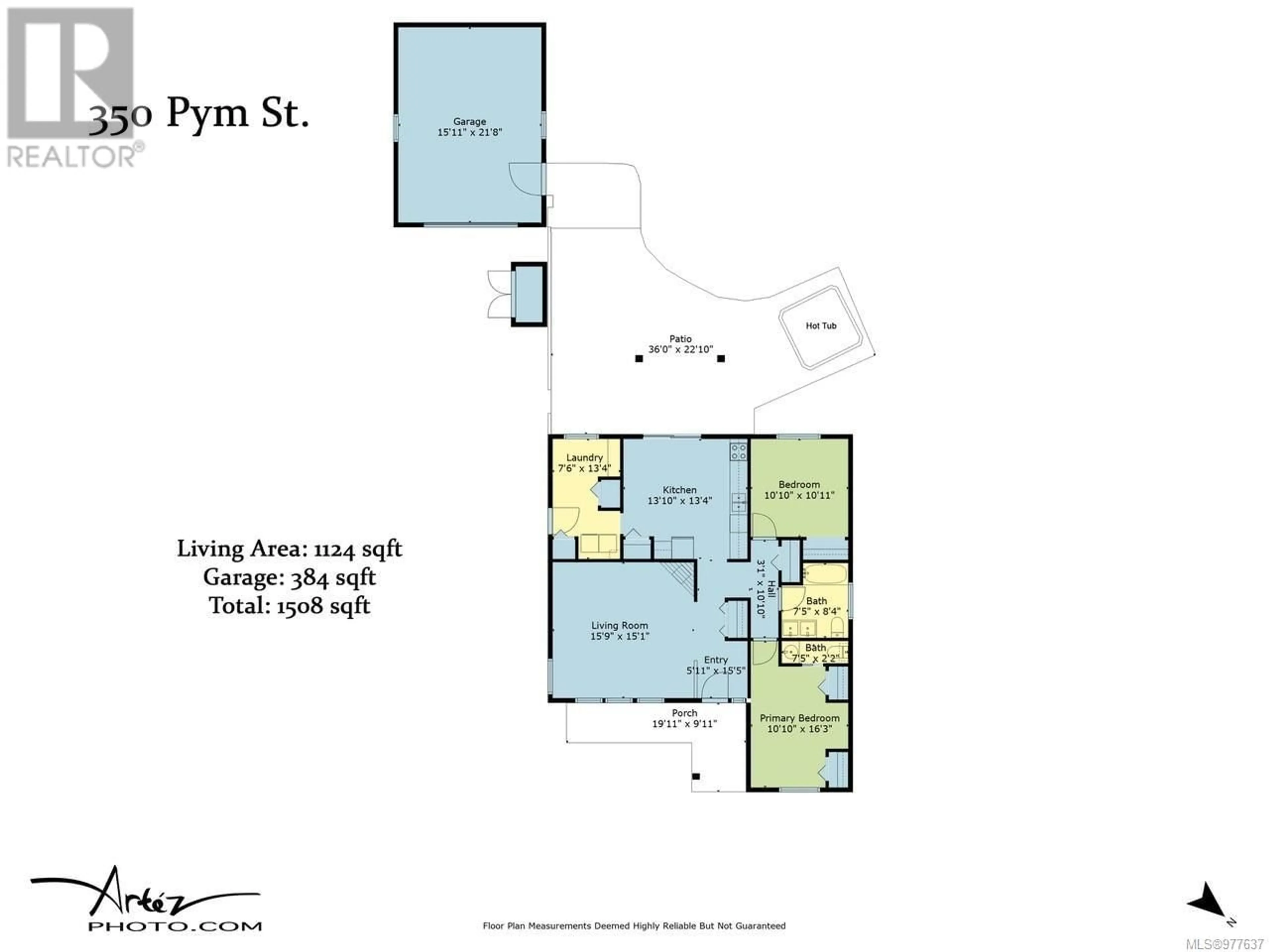 Floor plan for 305 Pym St N, Parksville British Columbia V9P1E4