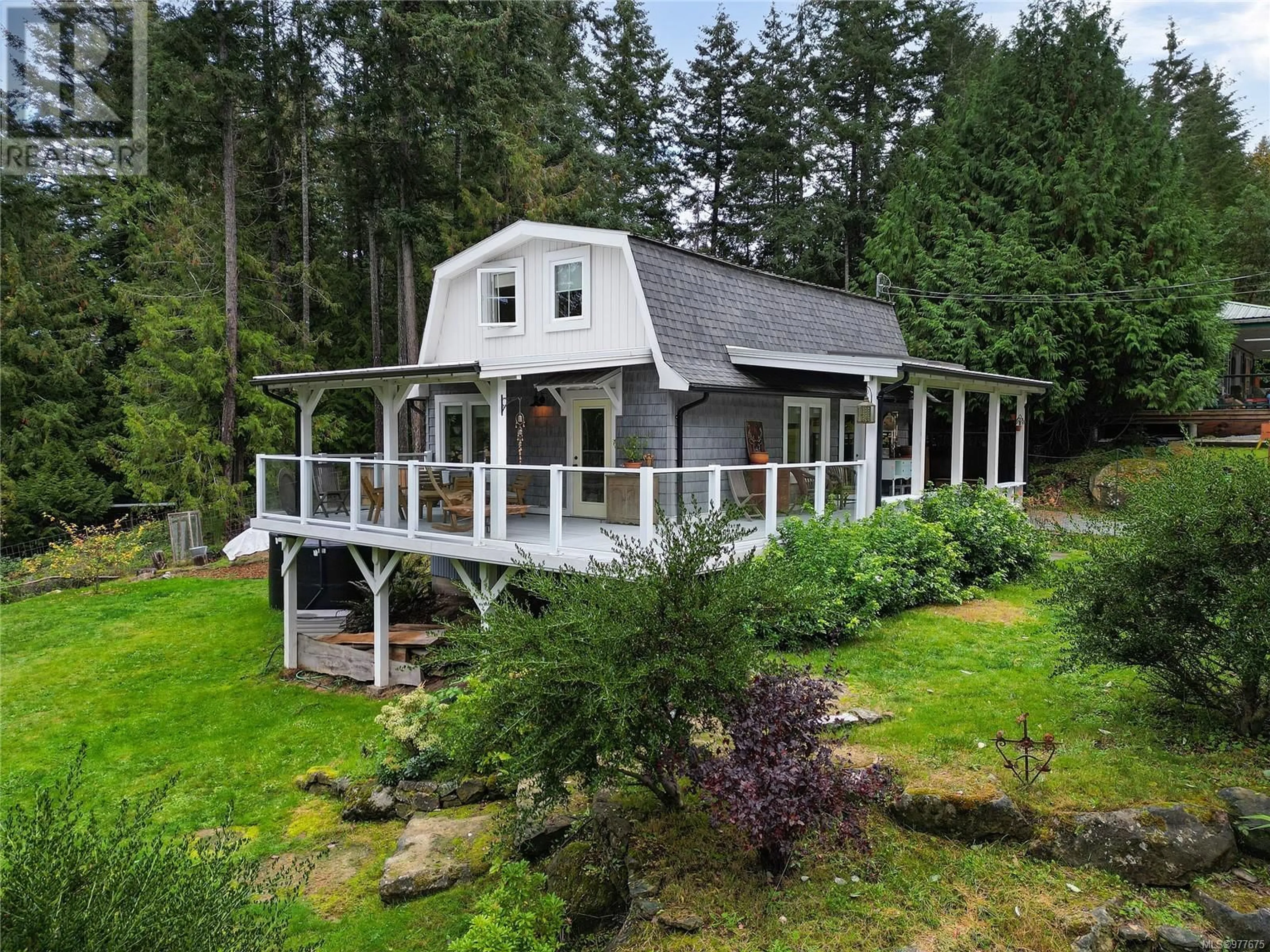 Frontside or backside of a home, cottage for 716 Charter Rd, Mayne Island British Columbia V0N2J1