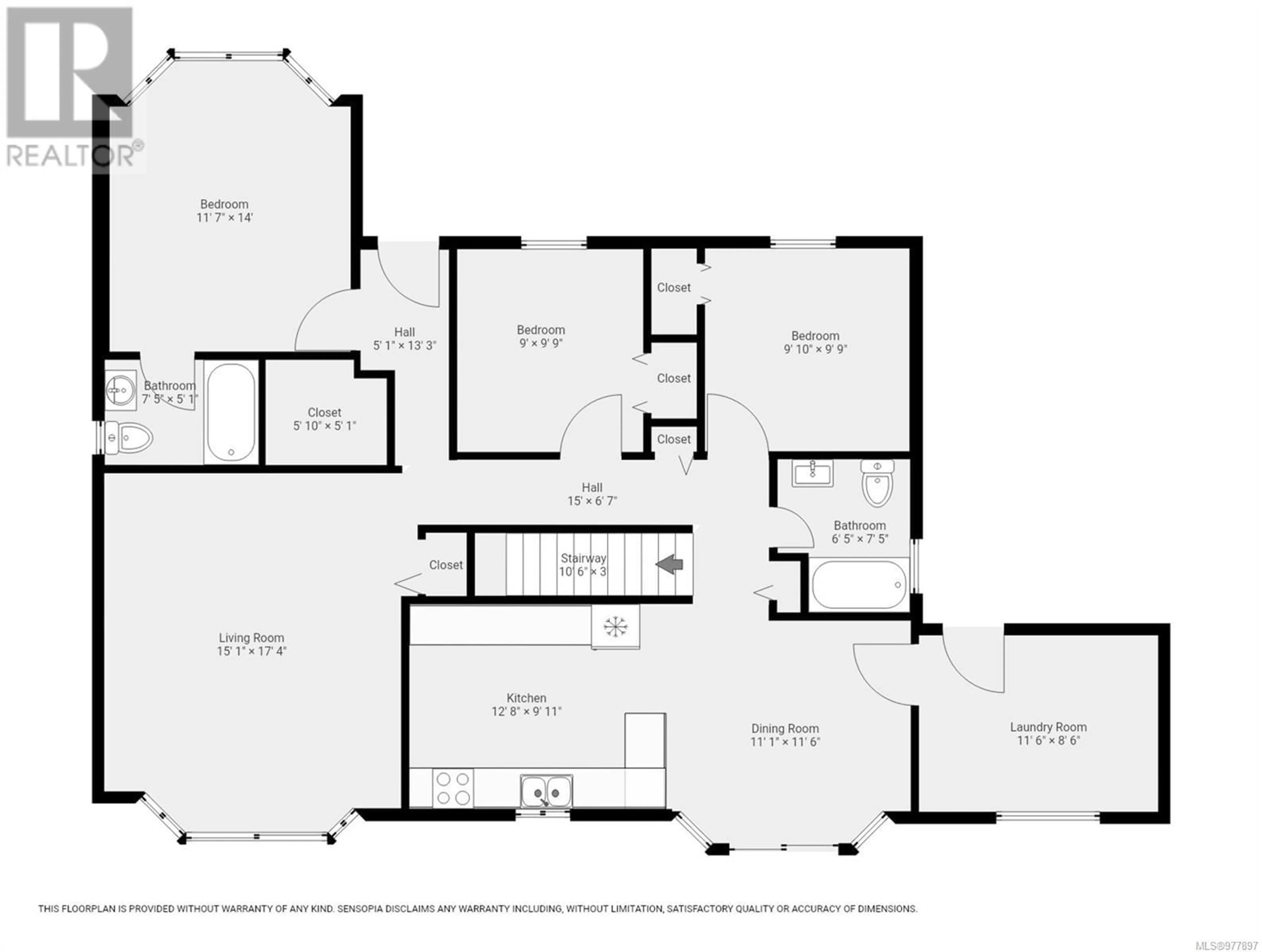 Floor plan for 1570 Stag Rd, Campbell River British Columbia V9W6E4