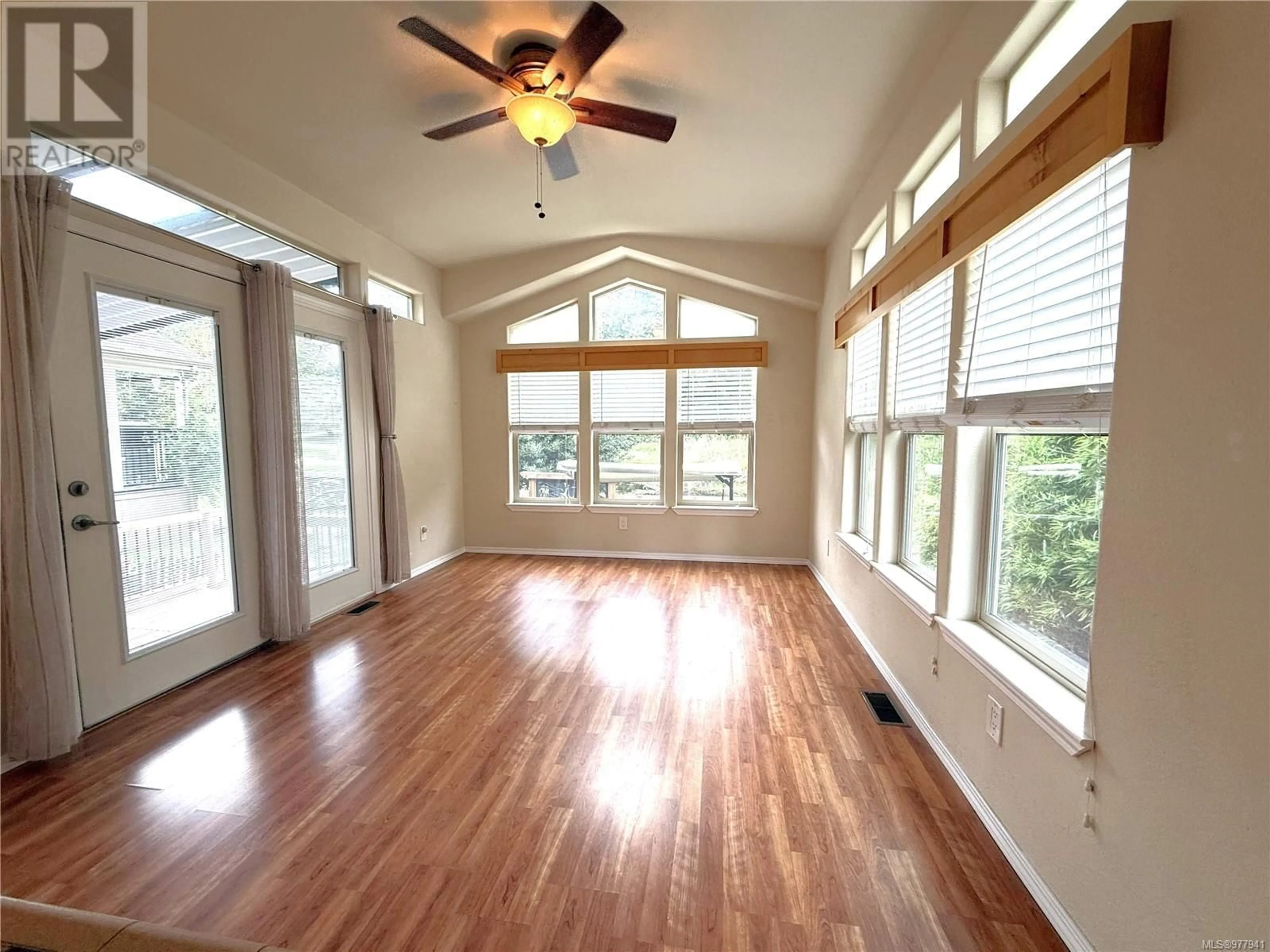 A pic of a room, wood floors for 344 3042 River Rd, Chemainus British Columbia V0R1K3