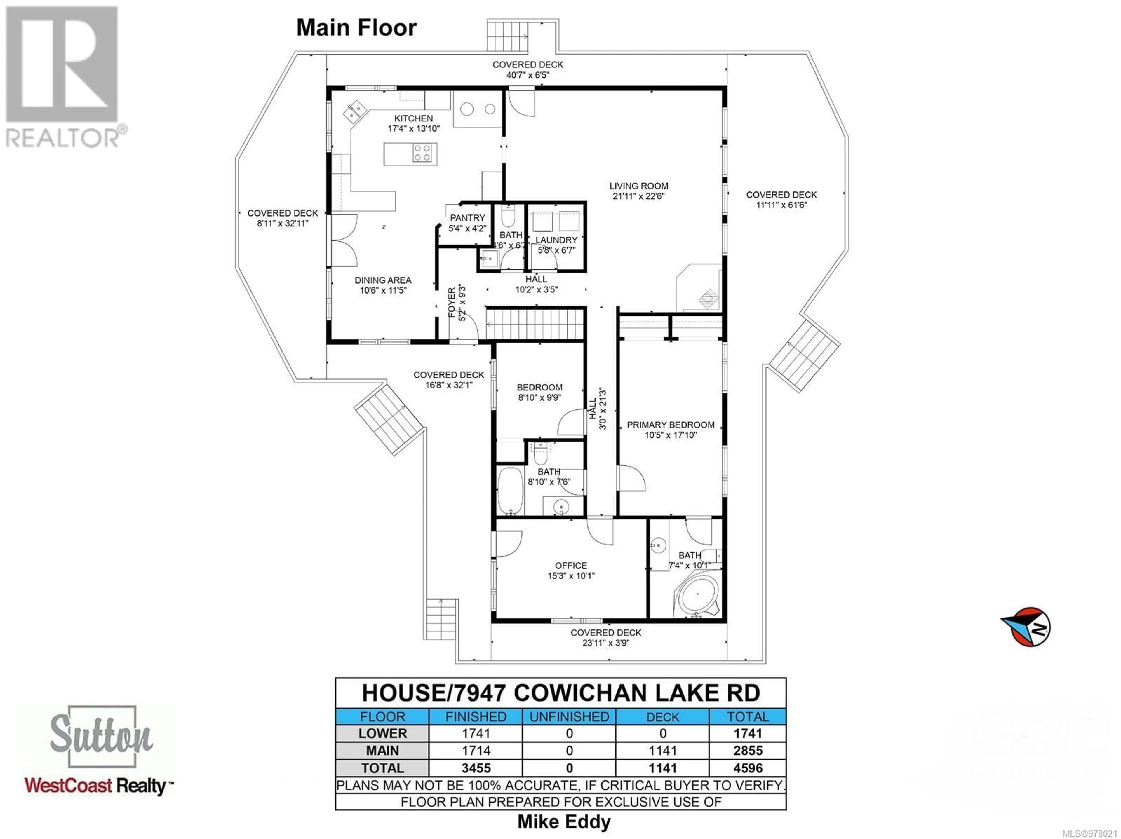 Floor plan for 7947 Cowichan Lake Rd, Lake Cowichan British Columbia V0R2G0