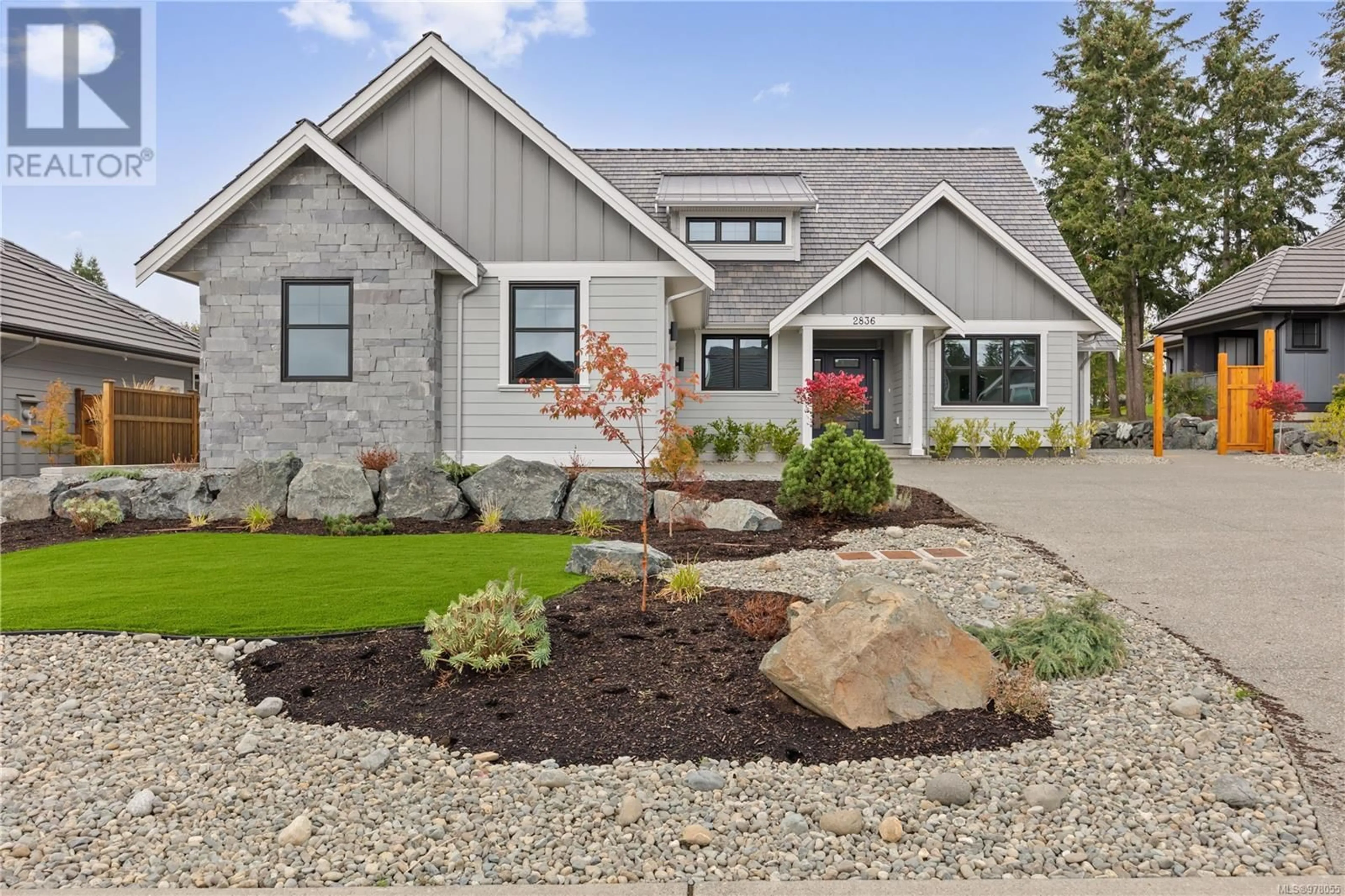 Home with brick exterior material, street for 2836 SHEFFIELD CRESCENT, Courtenay British Columbia V9N0X0