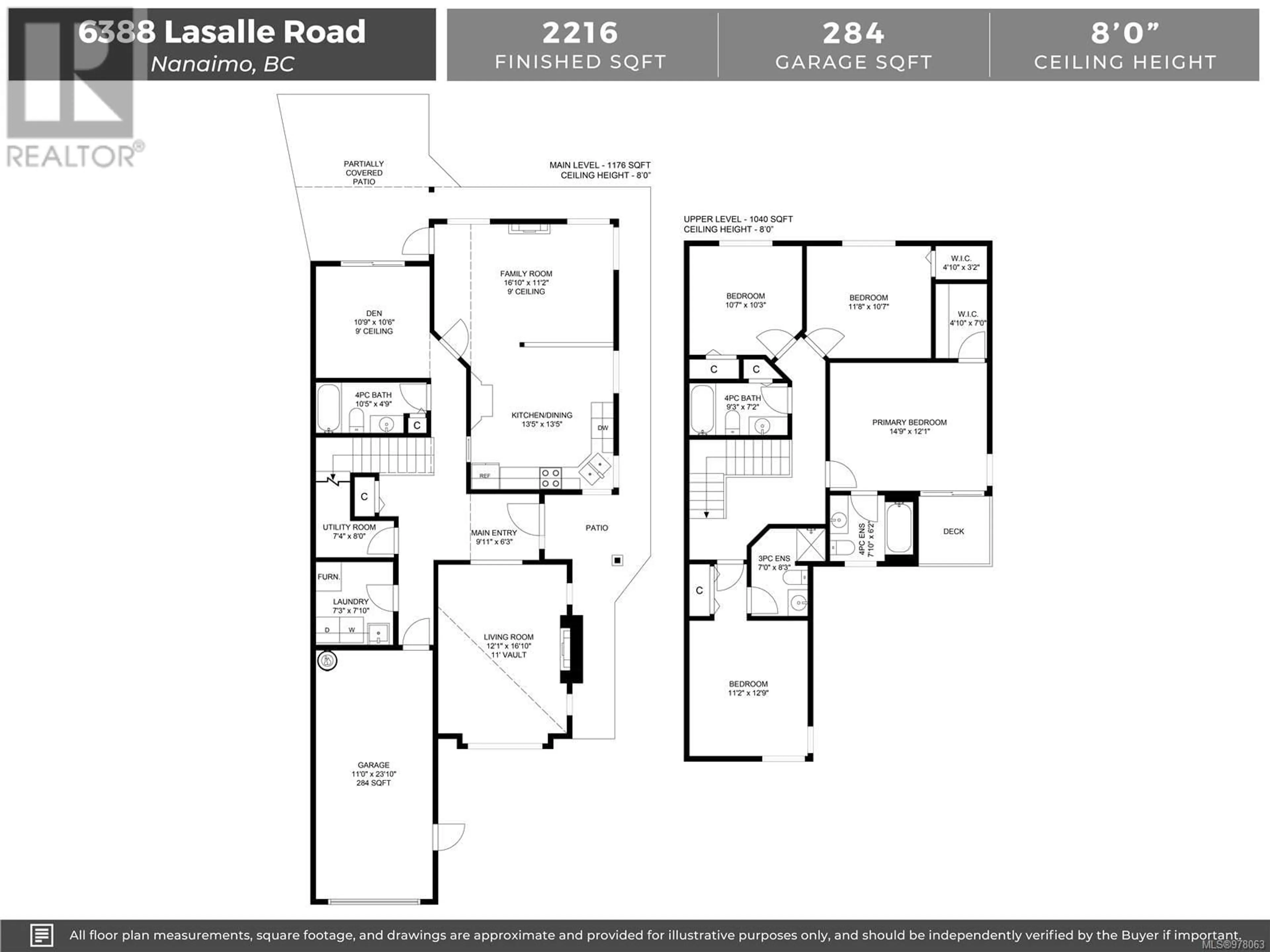 Floor plan for 6388 Lasalle Rd, Nanaimo British Columbia V9V1N6