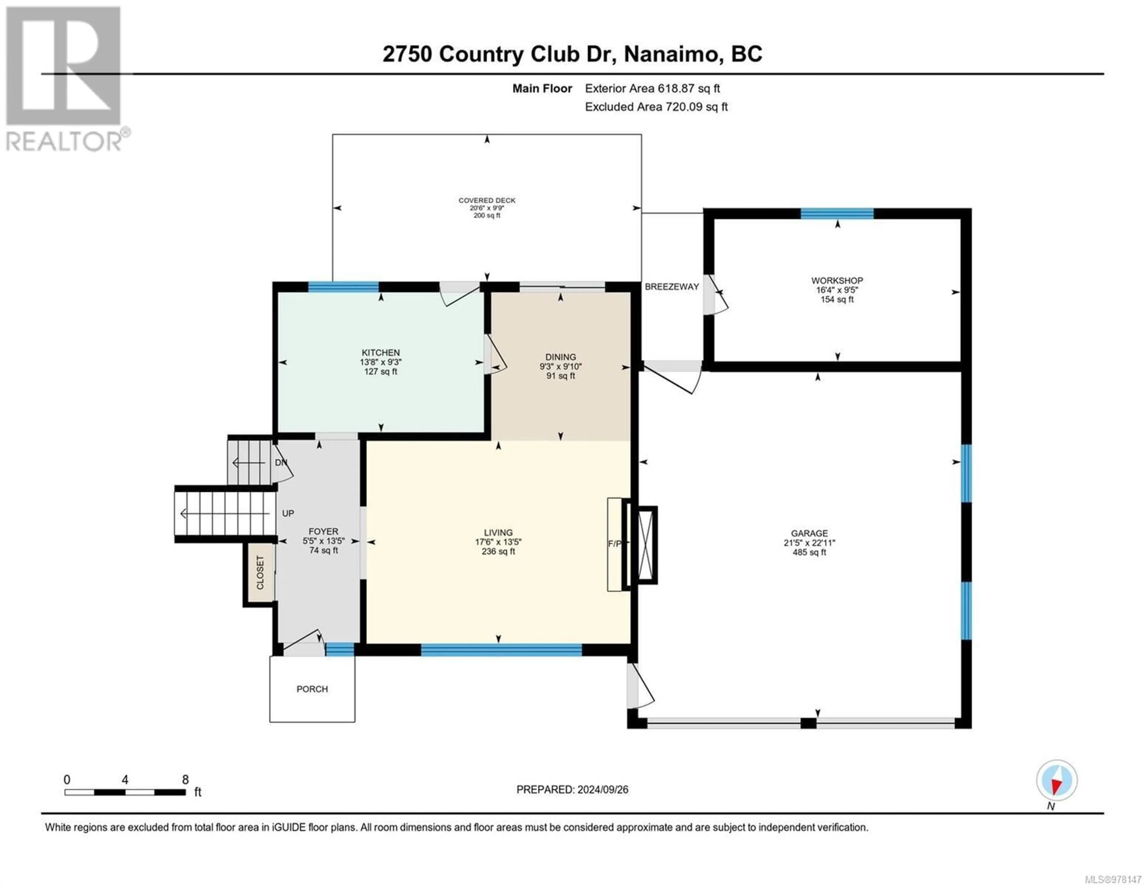 Floor plan for 2750 Country Club Dr, Nanaimo British Columbia V9T1R2