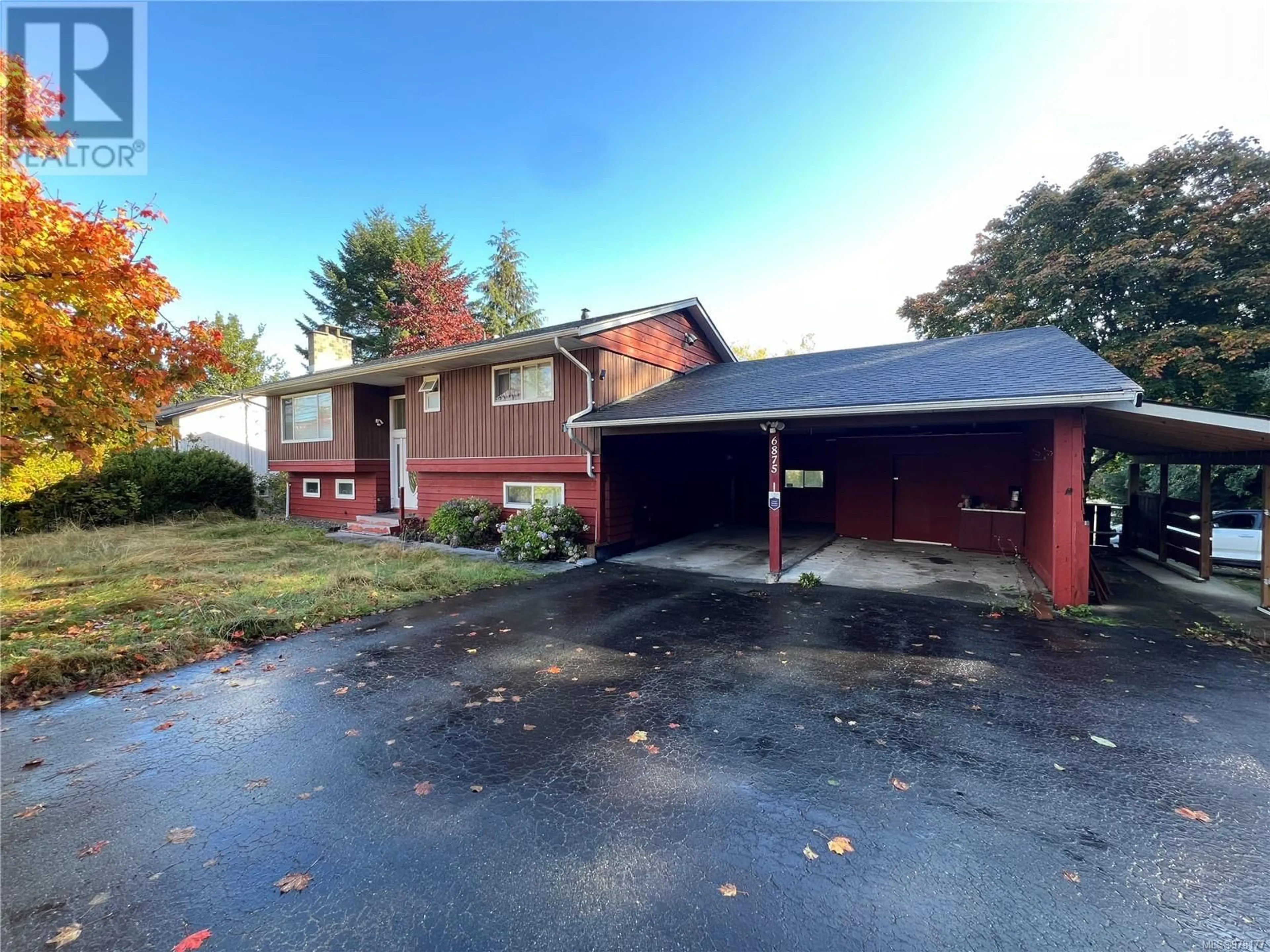 Frontside or backside of a home, the street view for 6875 Glenlion Dr, Port Hardy British Columbia V0N2P0