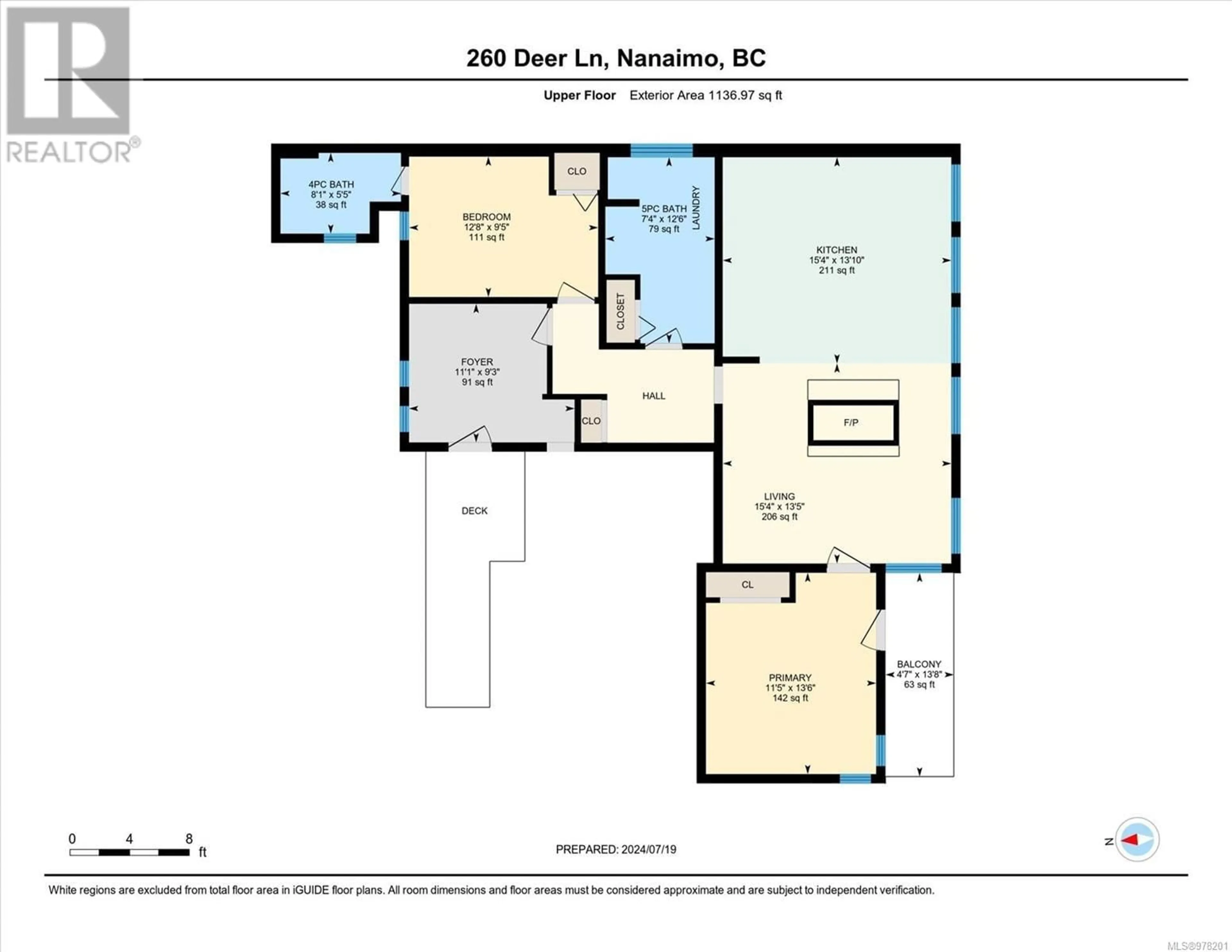 Floor plan for 260 Deer Lane, Nanaimo British Columbia V9T4Y2