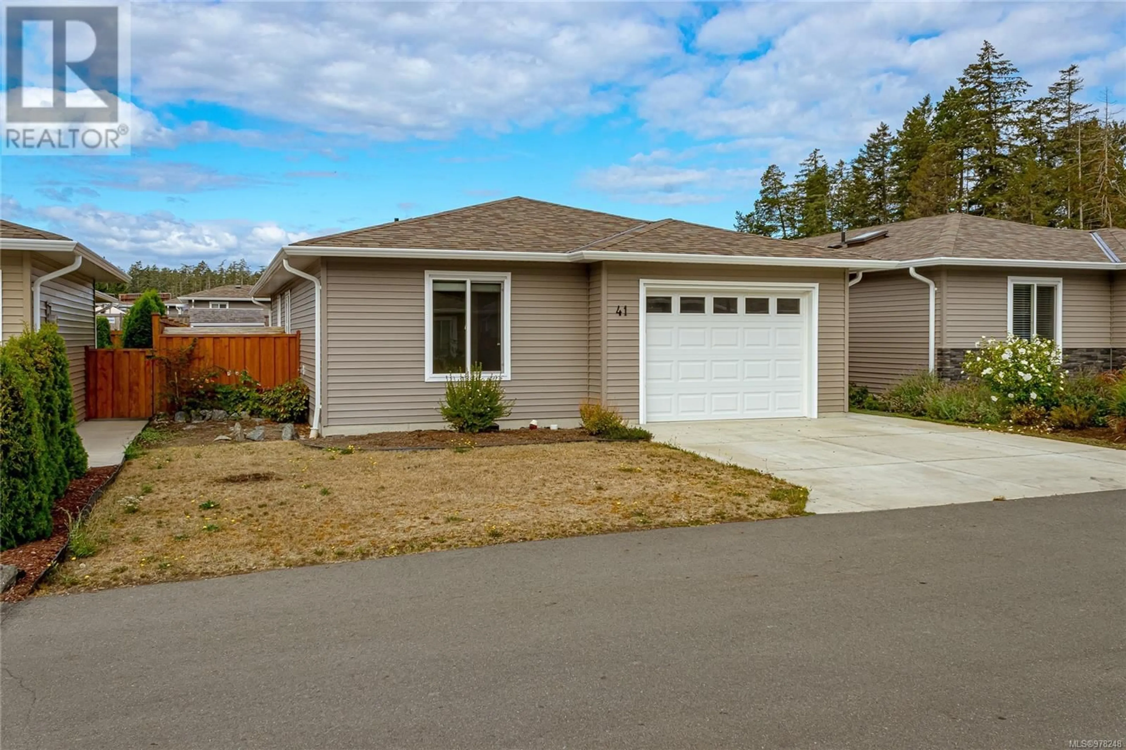 Home with vinyl exterior material, street for 41 7586 Tetayut Rd, Central Saanich British Columbia V8M0B4