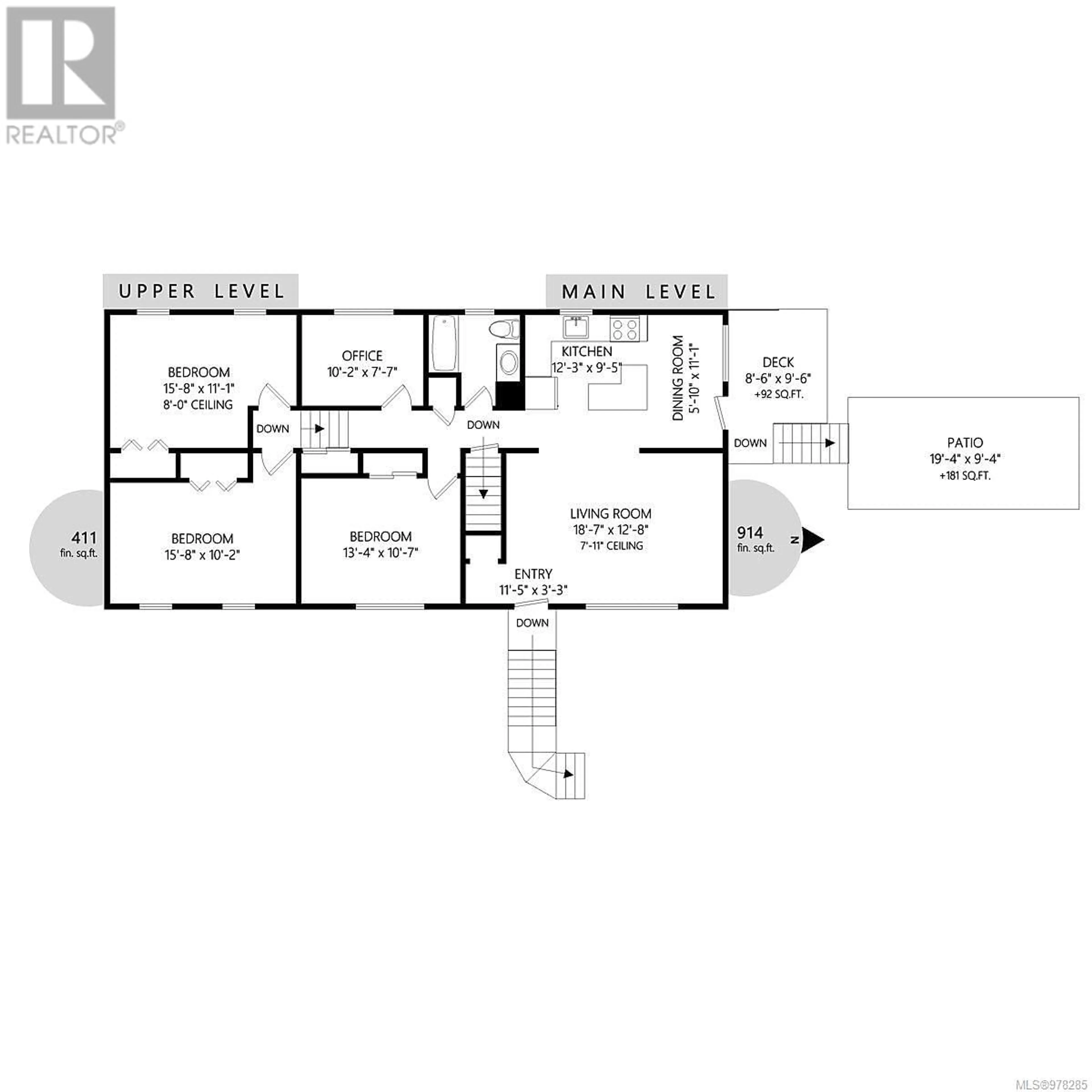 Floor plan for 1323 Wexford Rd, Nanaimo British Columbia V9R6R6