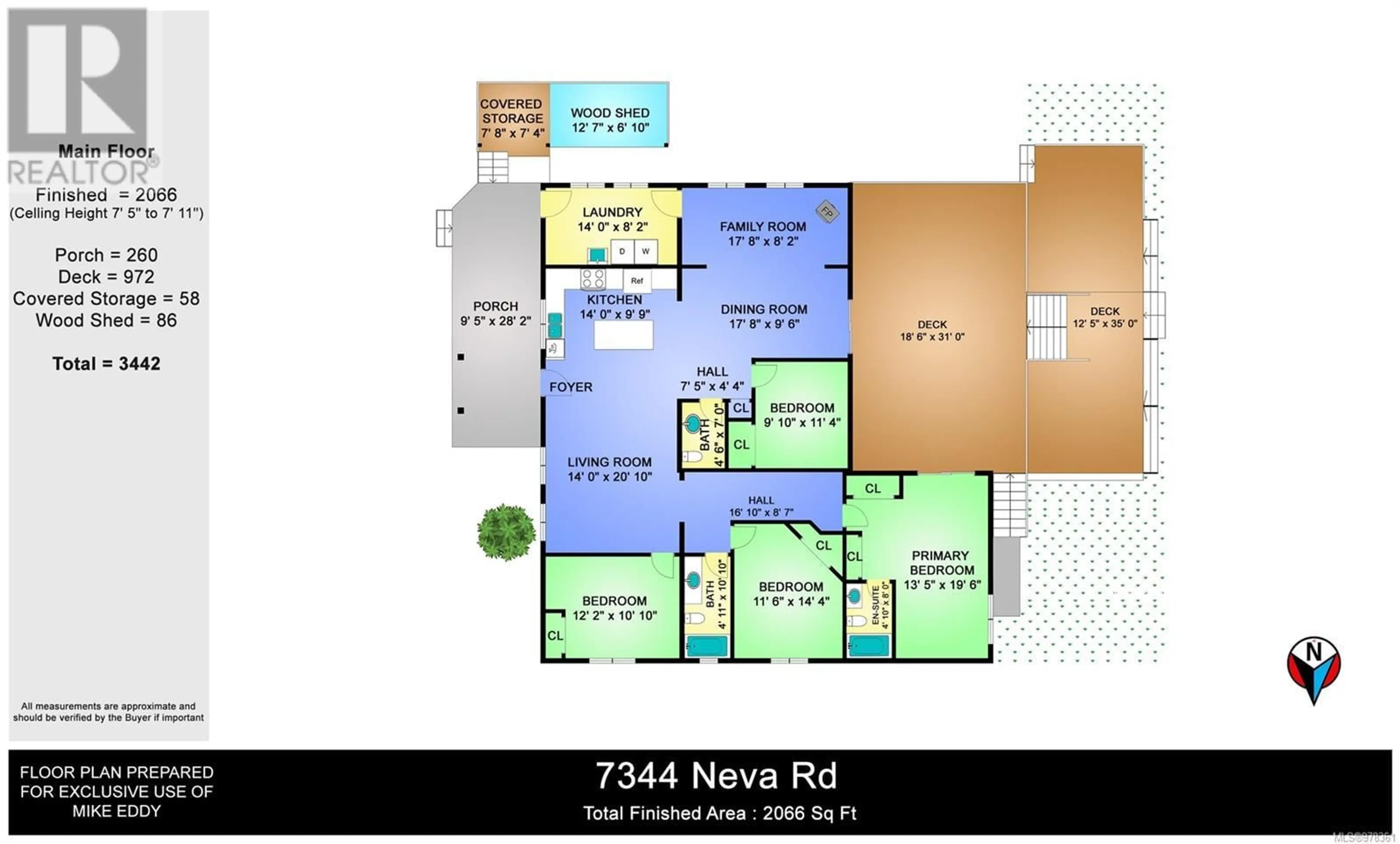 Floor plan for 7344 Neva Rd, Lake Cowichan British Columbia V0R2G0