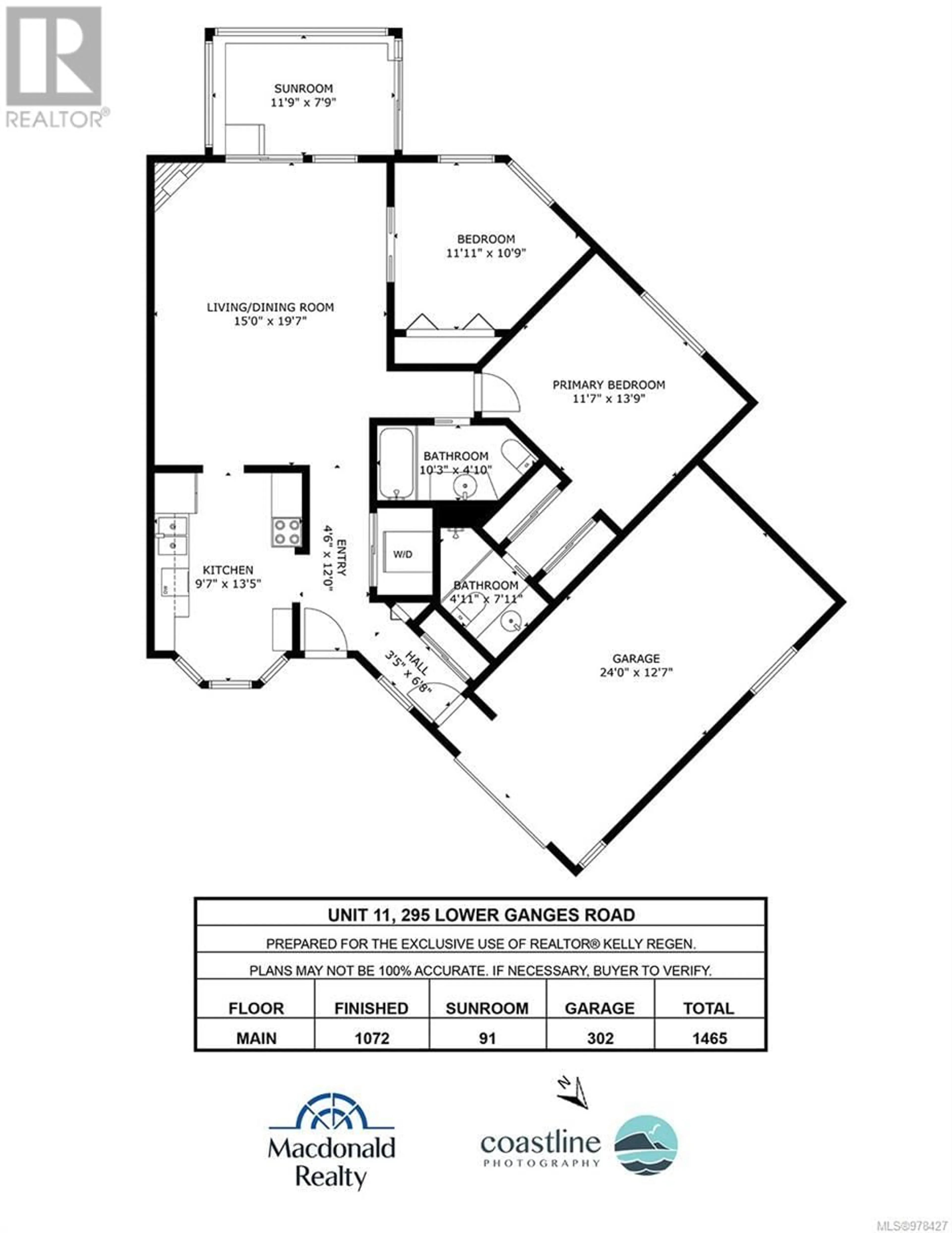 Floor plan for 11 130 Corbett Rd, Salt Spring British Columbia V8K1T2