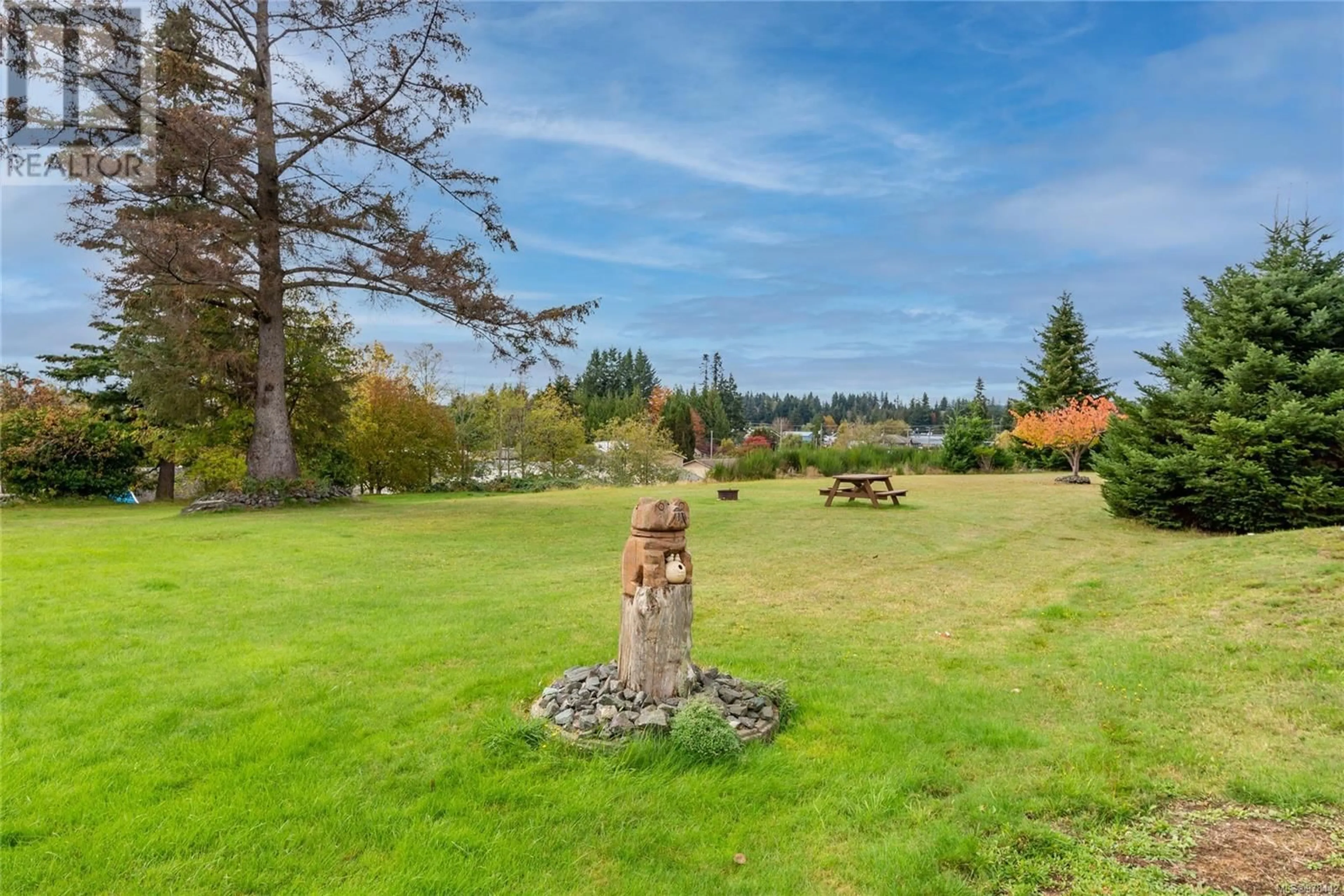 Patio, the fenced backyard for 1573 Perth Rd, Campbell River British Columbia V9W1G4