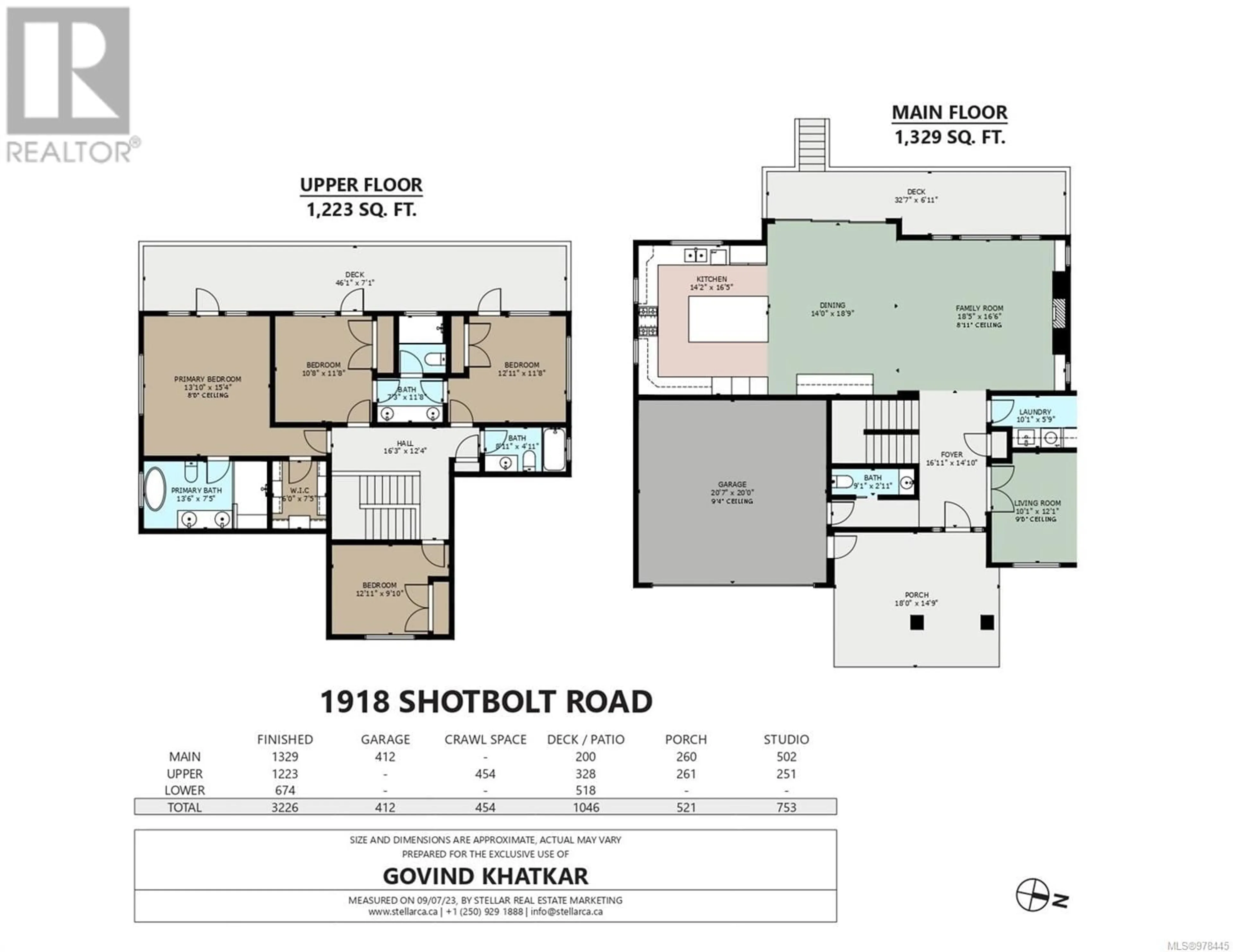 Floor plan for 1918 Shotbolt Rd, Victoria British Columbia V8S1H2