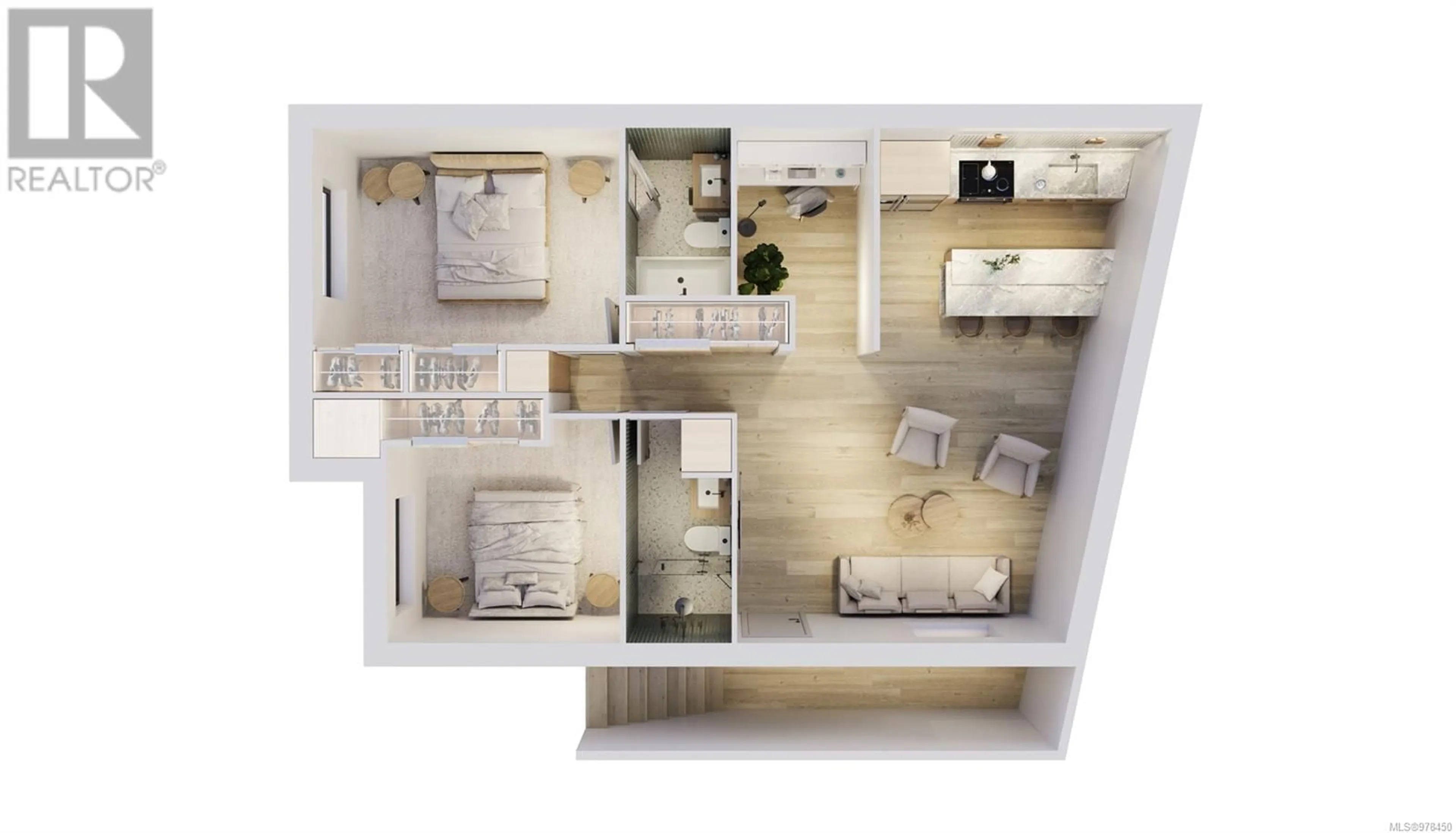 Floor plan for 2 770 Dominion Rd, Esquimalt British Columbia V9A4E6