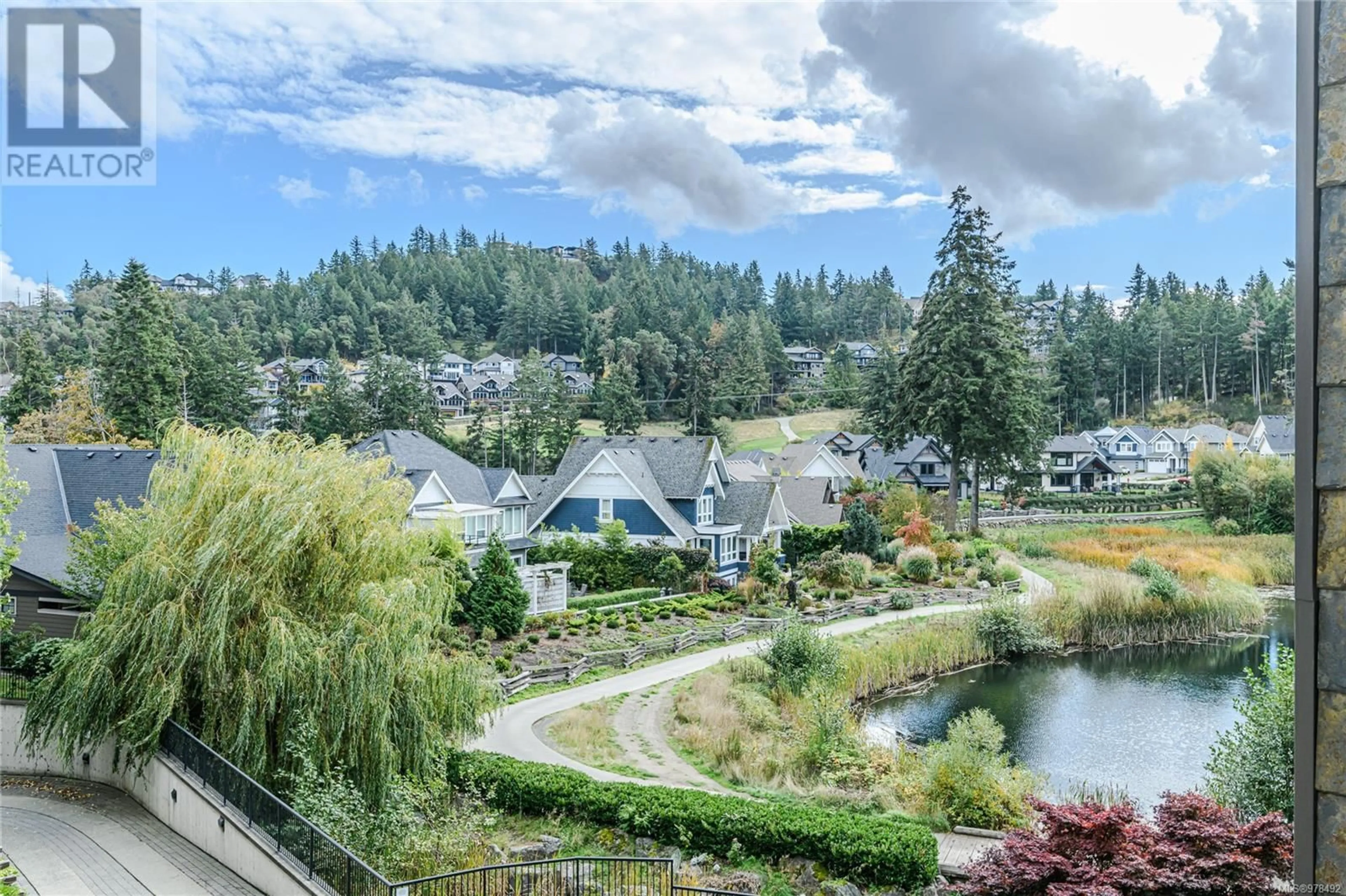 A pic from exterior of the house or condo, the view of lake or river for 316 1325 Bear Mountain Pkwy, Langford British Columbia V9B6T8