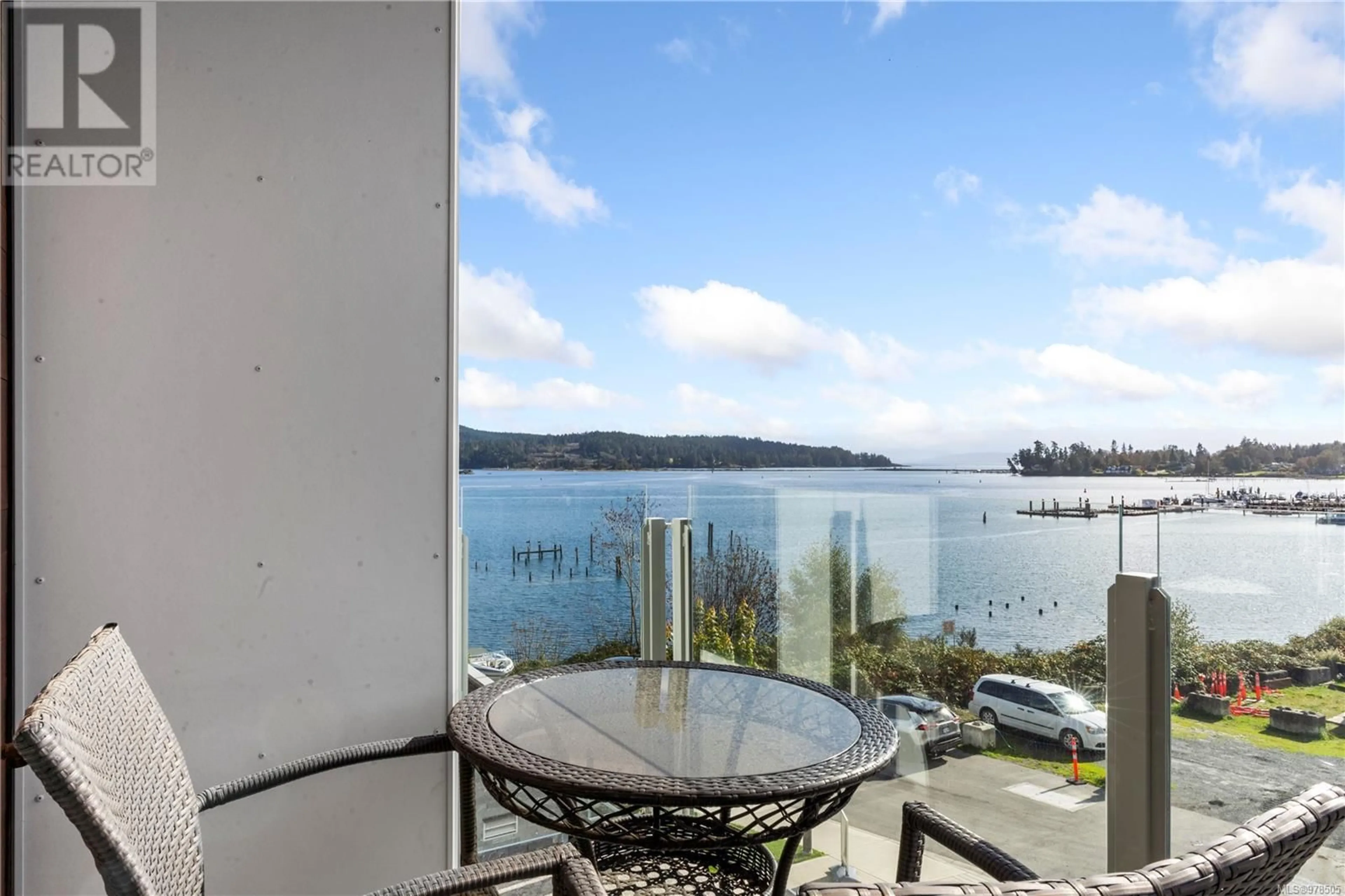 Patio, lake for 306 1820 Maple Ave S, Sooke British Columbia V9Z0N9