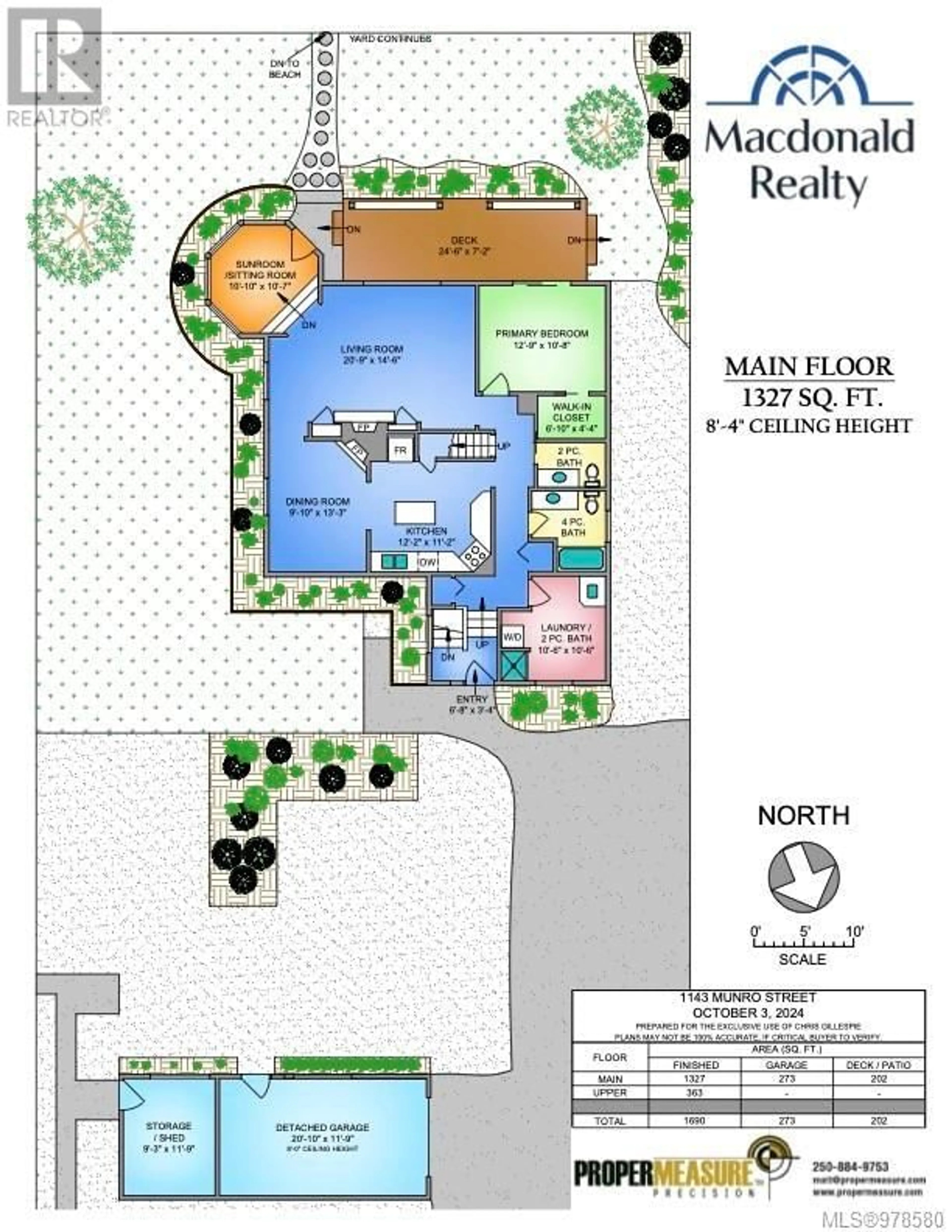 Floor plan for 1143 Munro St, Esquimalt British Columbia V9A5P3