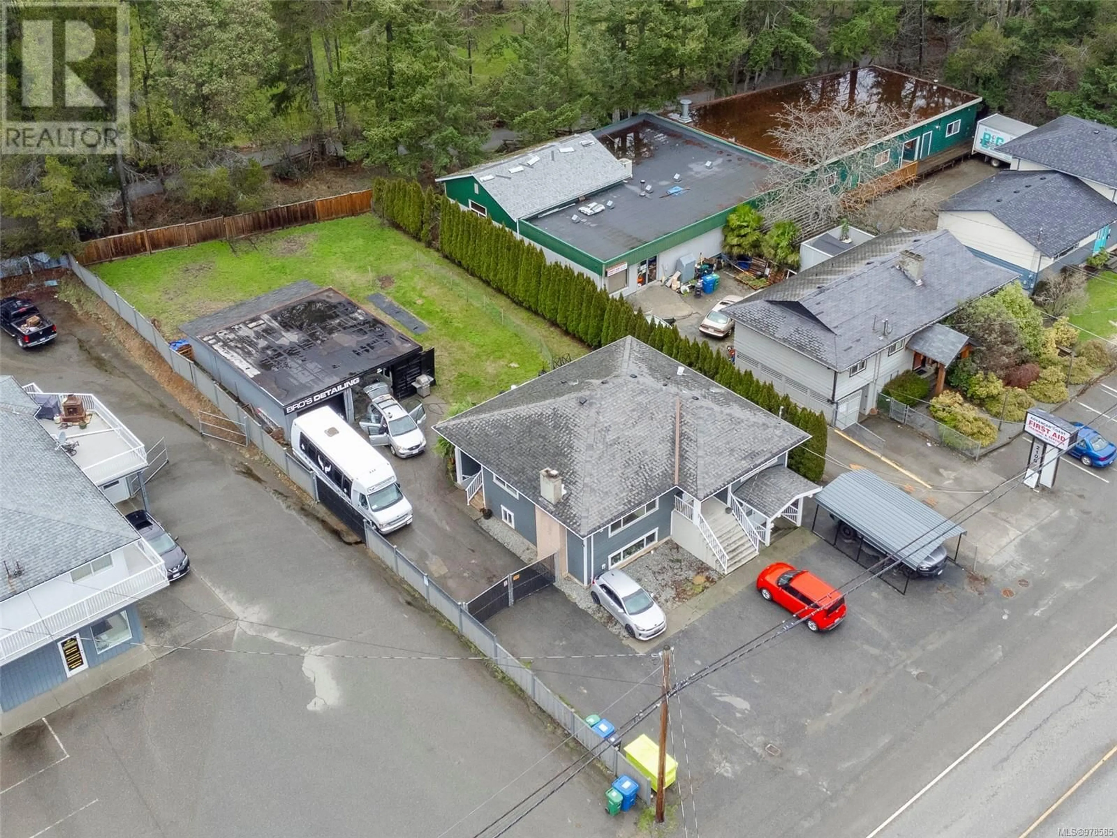 Frontside or backside of a home, the street view for 2104 Northfield Rd, Nanaimo British Columbia V9S3B9