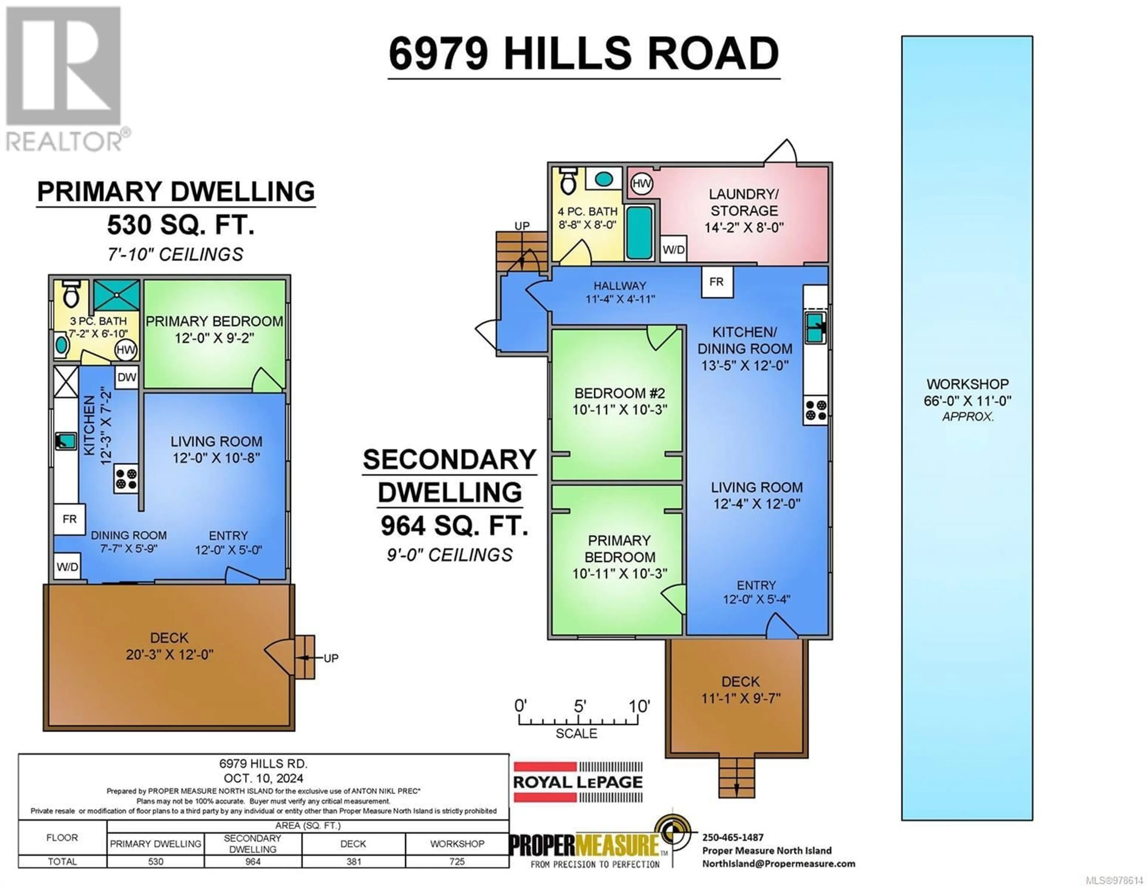 Floor plan for 6979 HILLS ROAD, Port Alberni British Columbia V9Y8L4