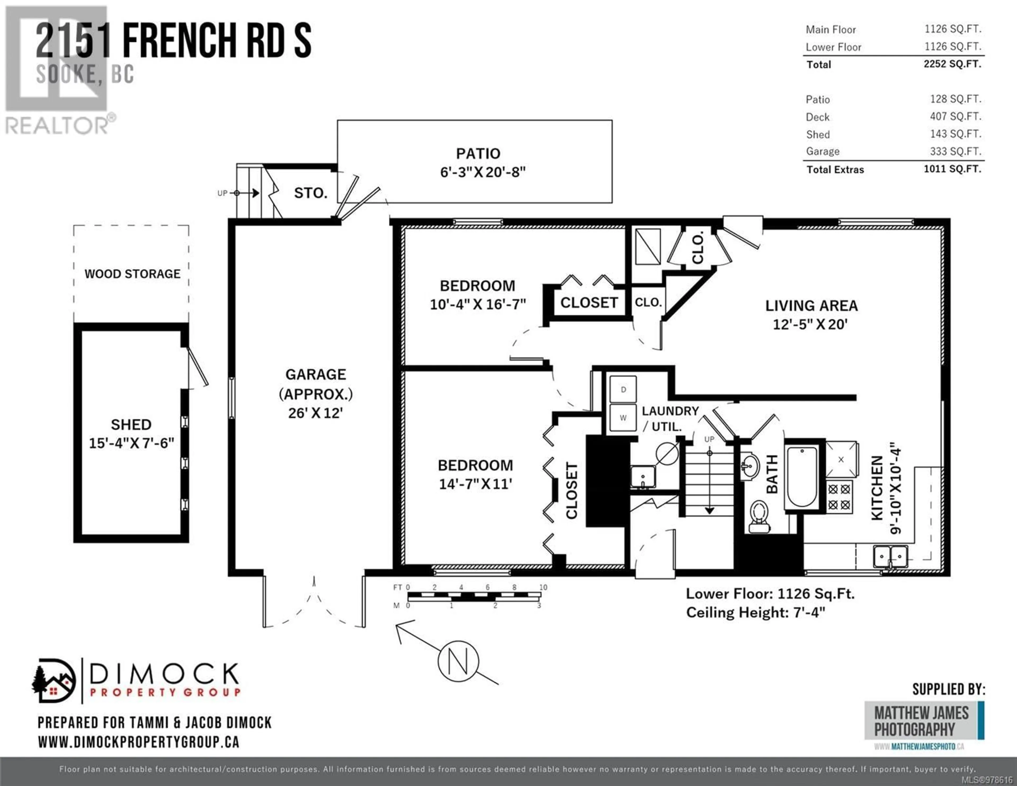 Floor plan for 2151 French Rd S, Sooke British Columbia V9Z0M7