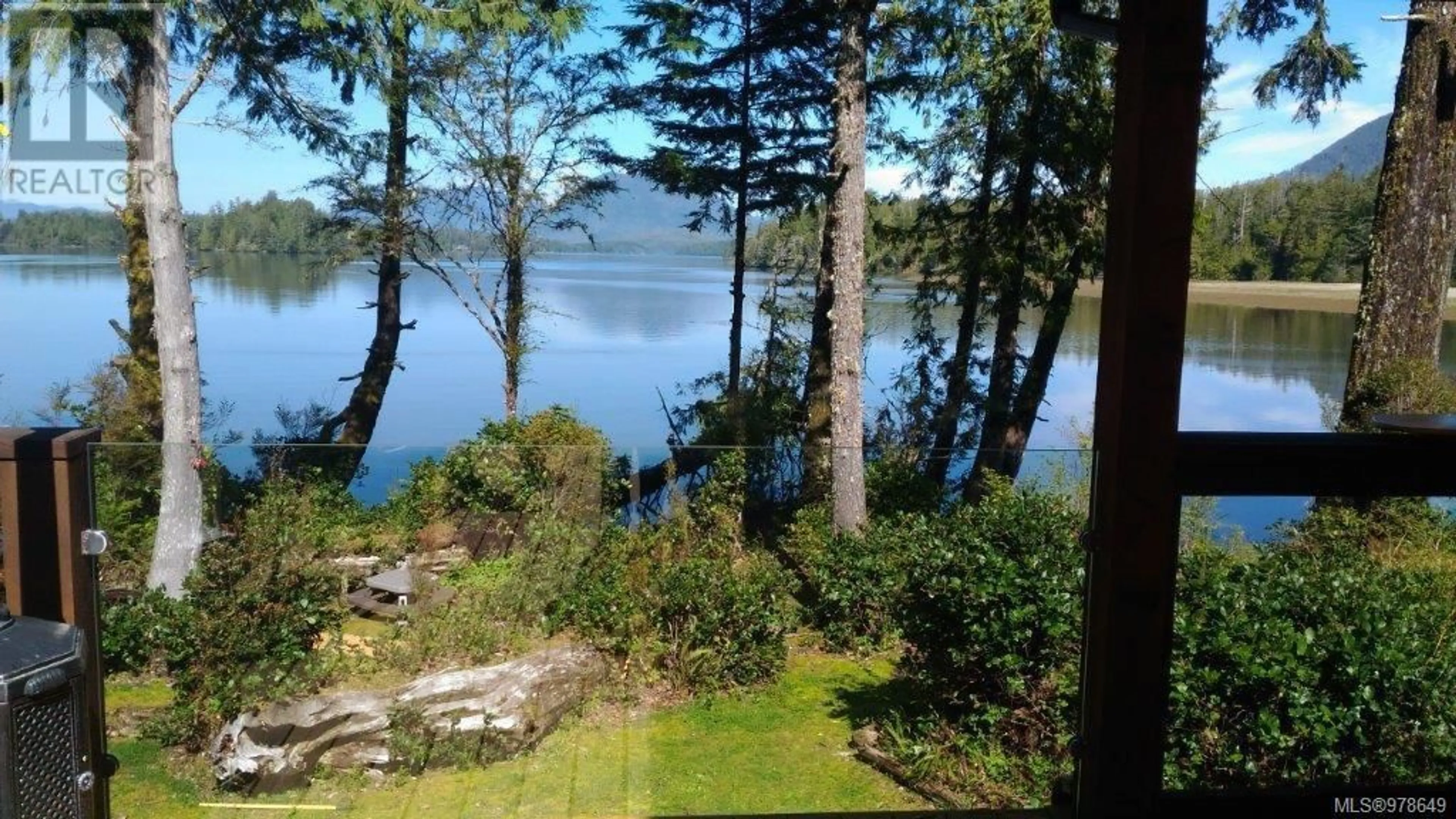 A pic from exterior of the house or condo, the view of lake or river for 1027 Jensens Bay Rd, Tofino British Columbia V0R2Z0