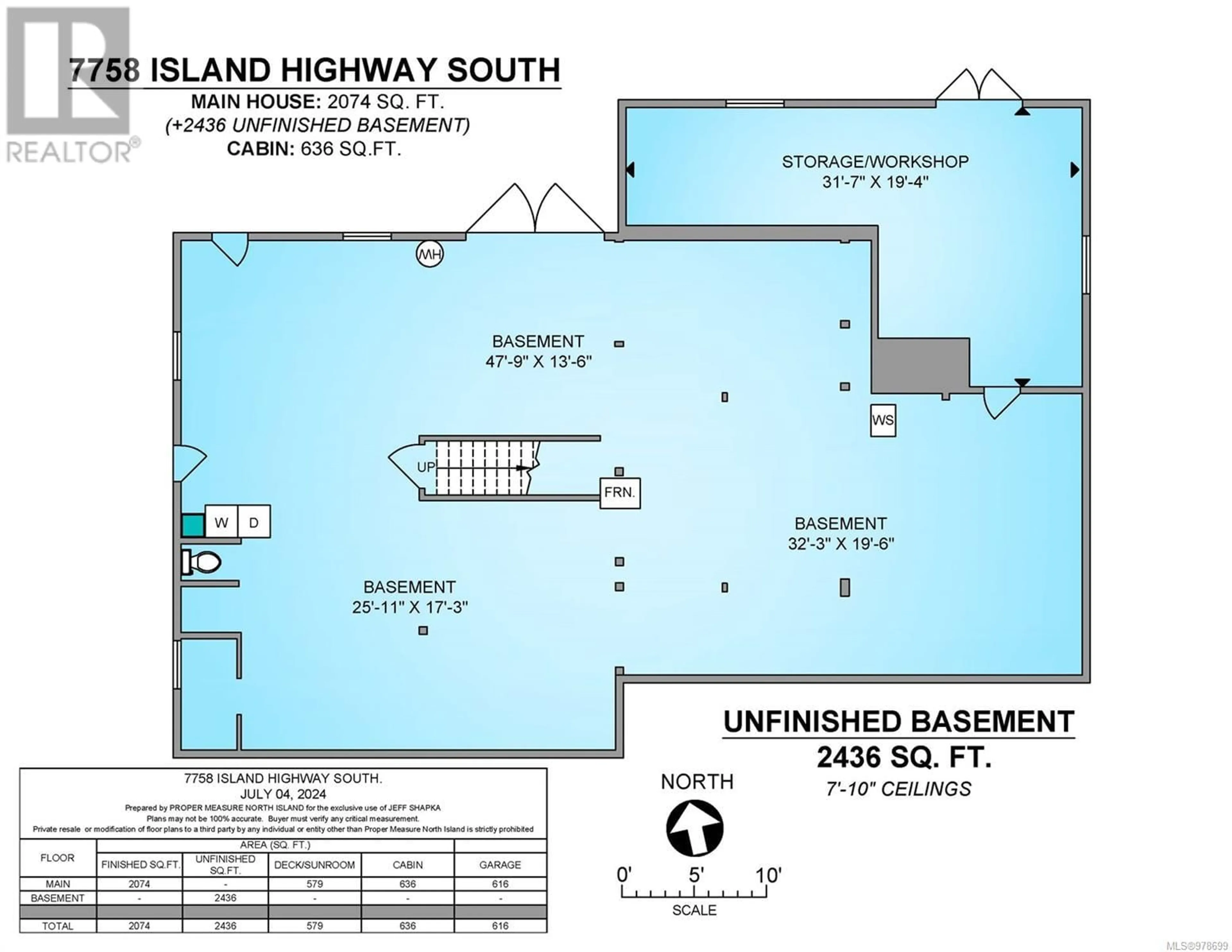 Floor plan for 7758 Island Hwy S, Fanny Bay British Columbia V0R1W0