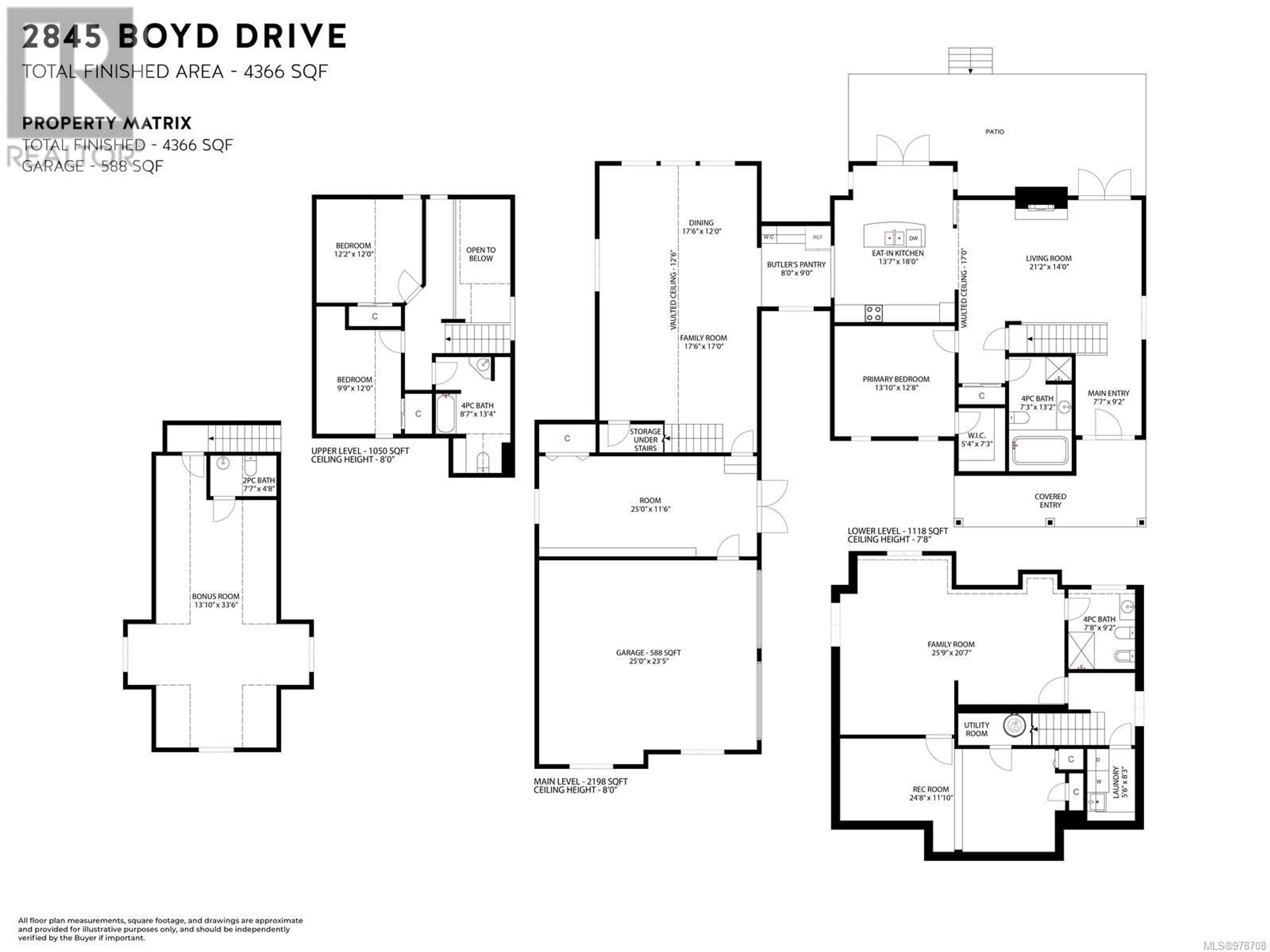 Floor plan for 2845 Boyd Dr, Nanoose Bay British Columbia V9P9E9