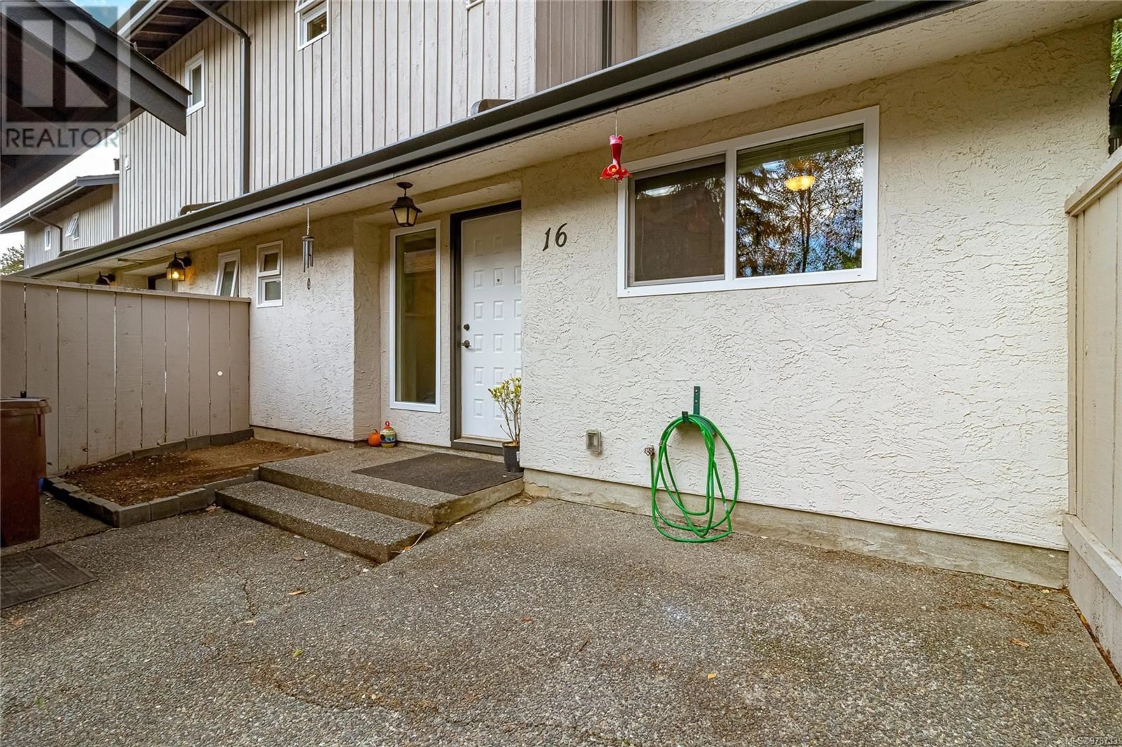 A pic from exterior of the house or condo, the street view for 16 1184 Clarke Rd, Central Saanich British Columbia V8M1K3