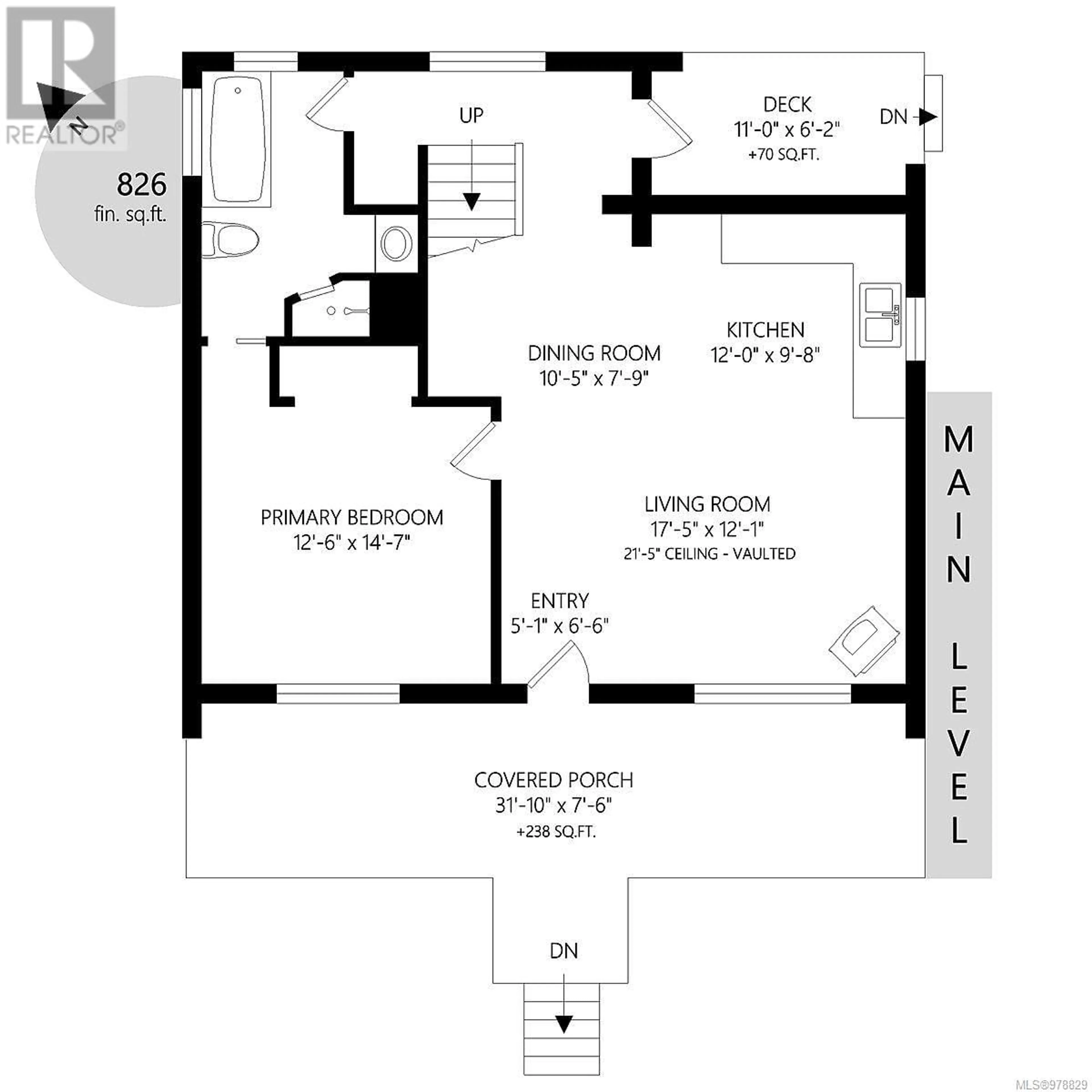 Floor plan for 3521 Kinsol Rd, Duncan British Columbia V9L6N5