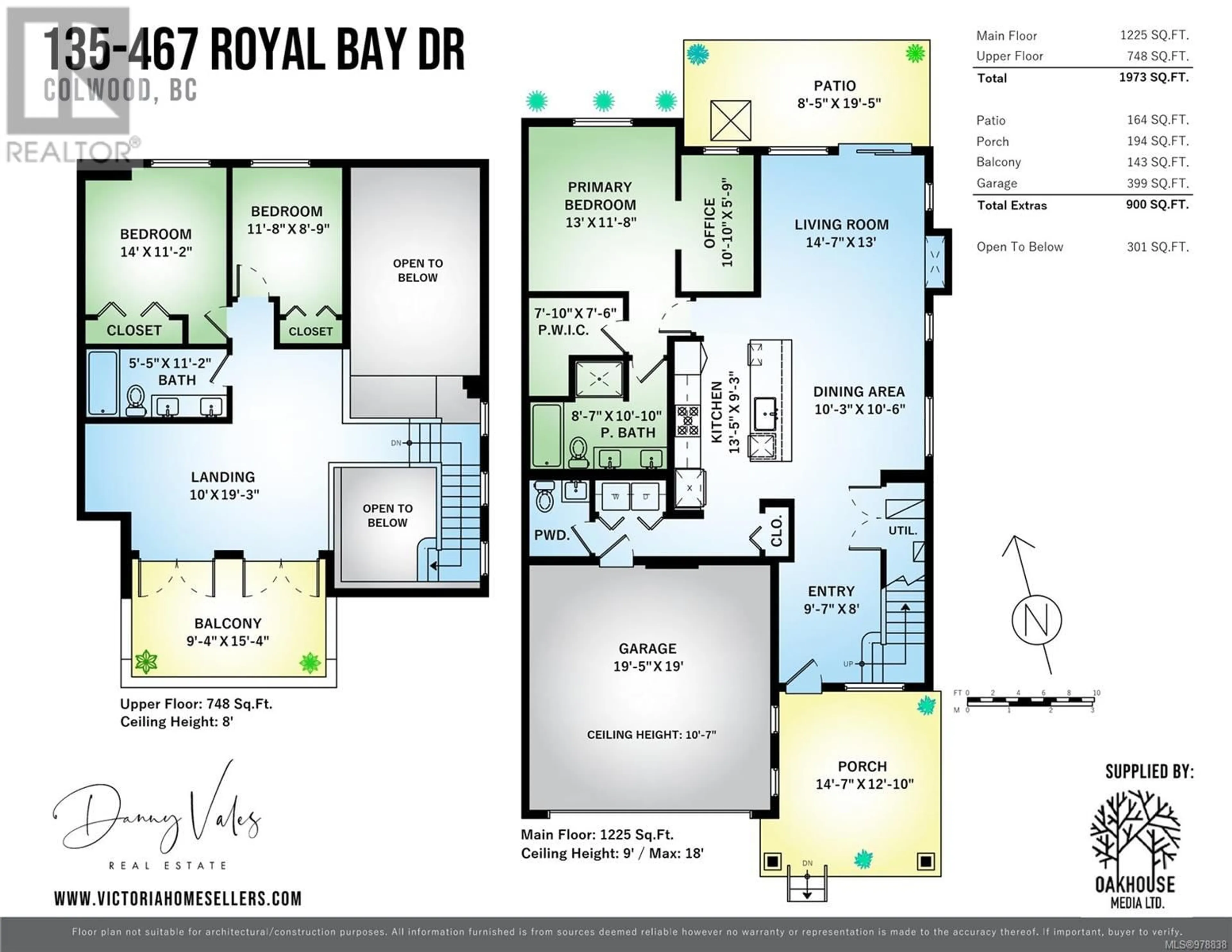 Floor plan for 135 467 Royal Bay Dr, Colwood British Columbia V9C0R4