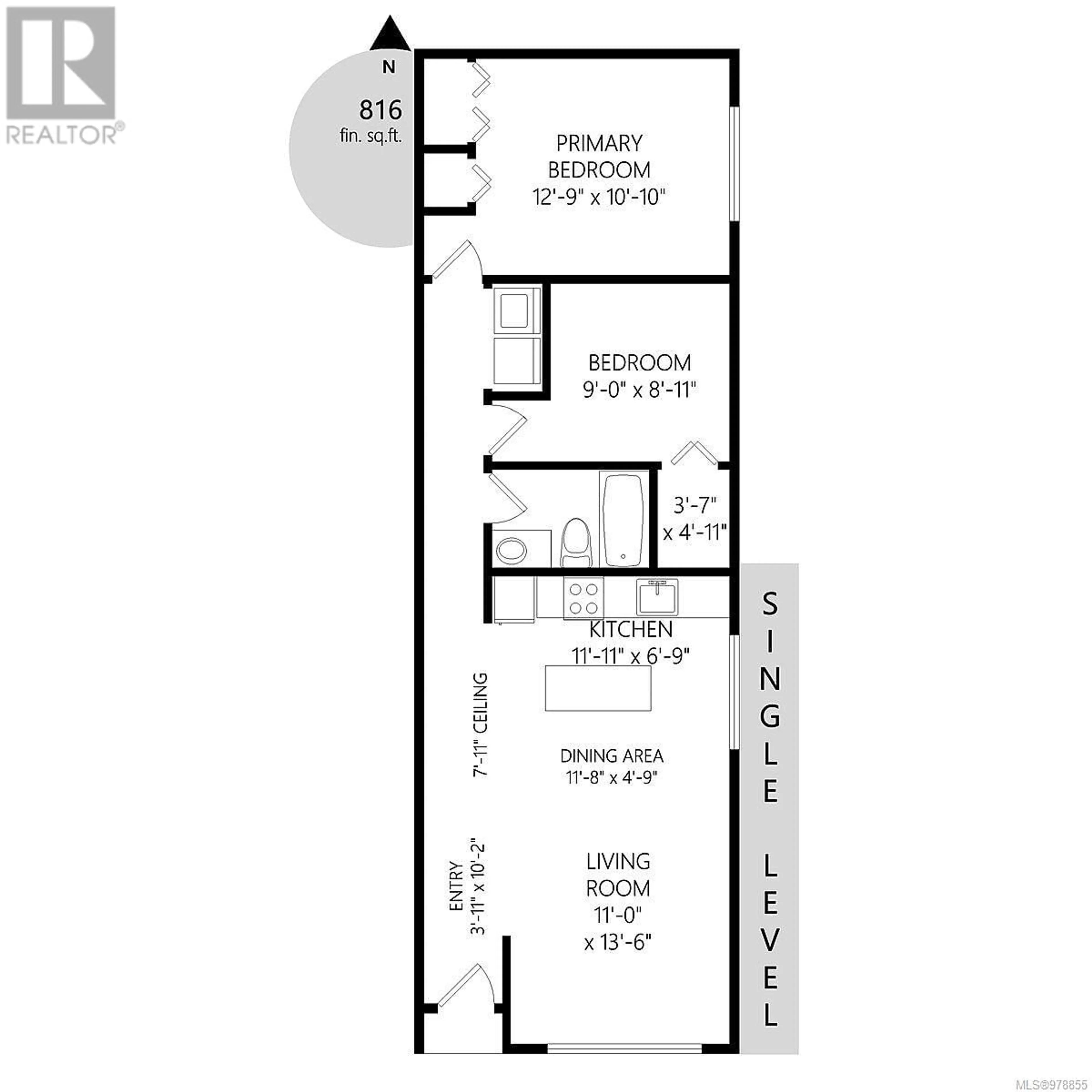 Floor plan for 301 - 2525 DINGWALL STREET, Duncan British Columbia V9L2Y8