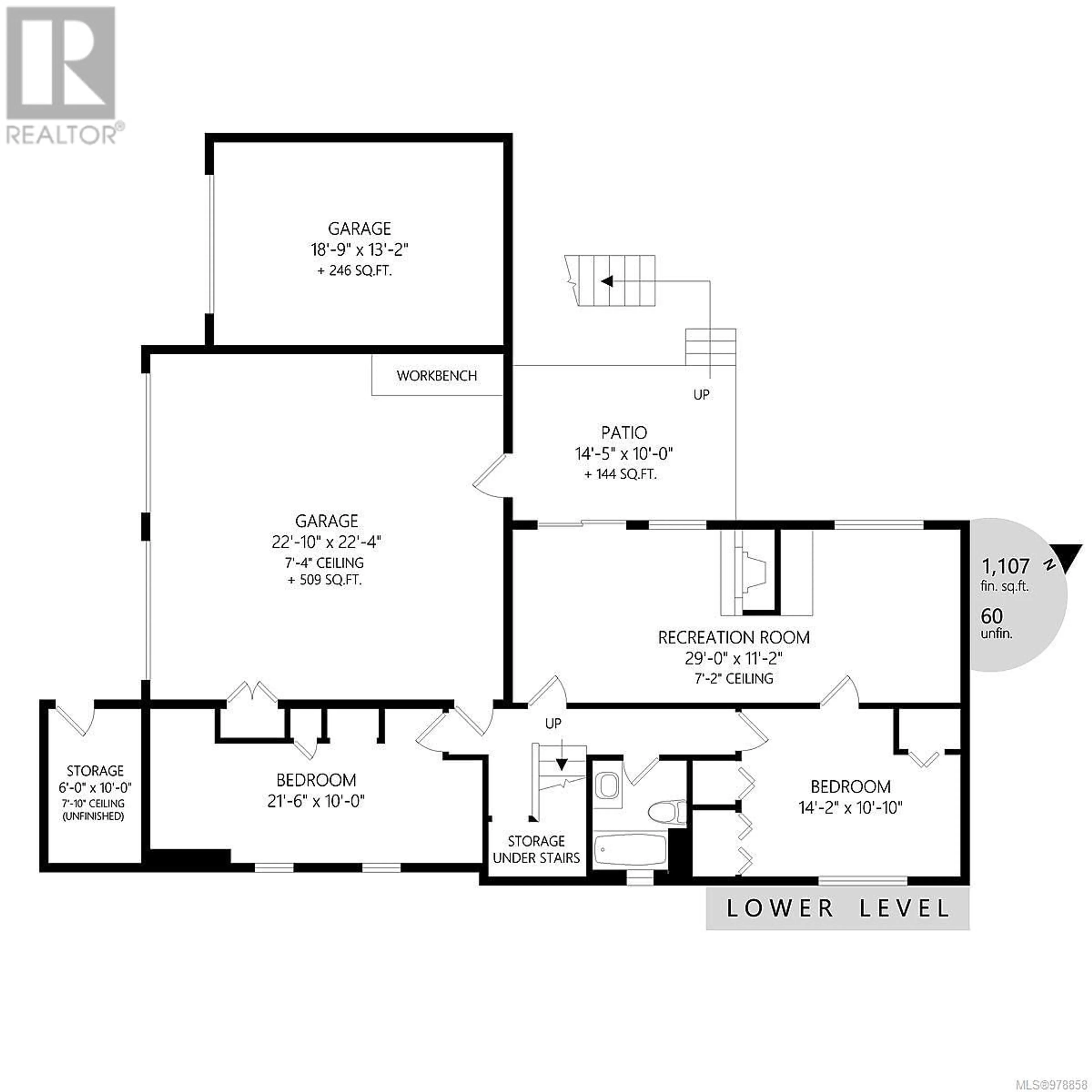 Floor plan for 3954 Grandis Pl, Saanich British Columbia V8N4H6