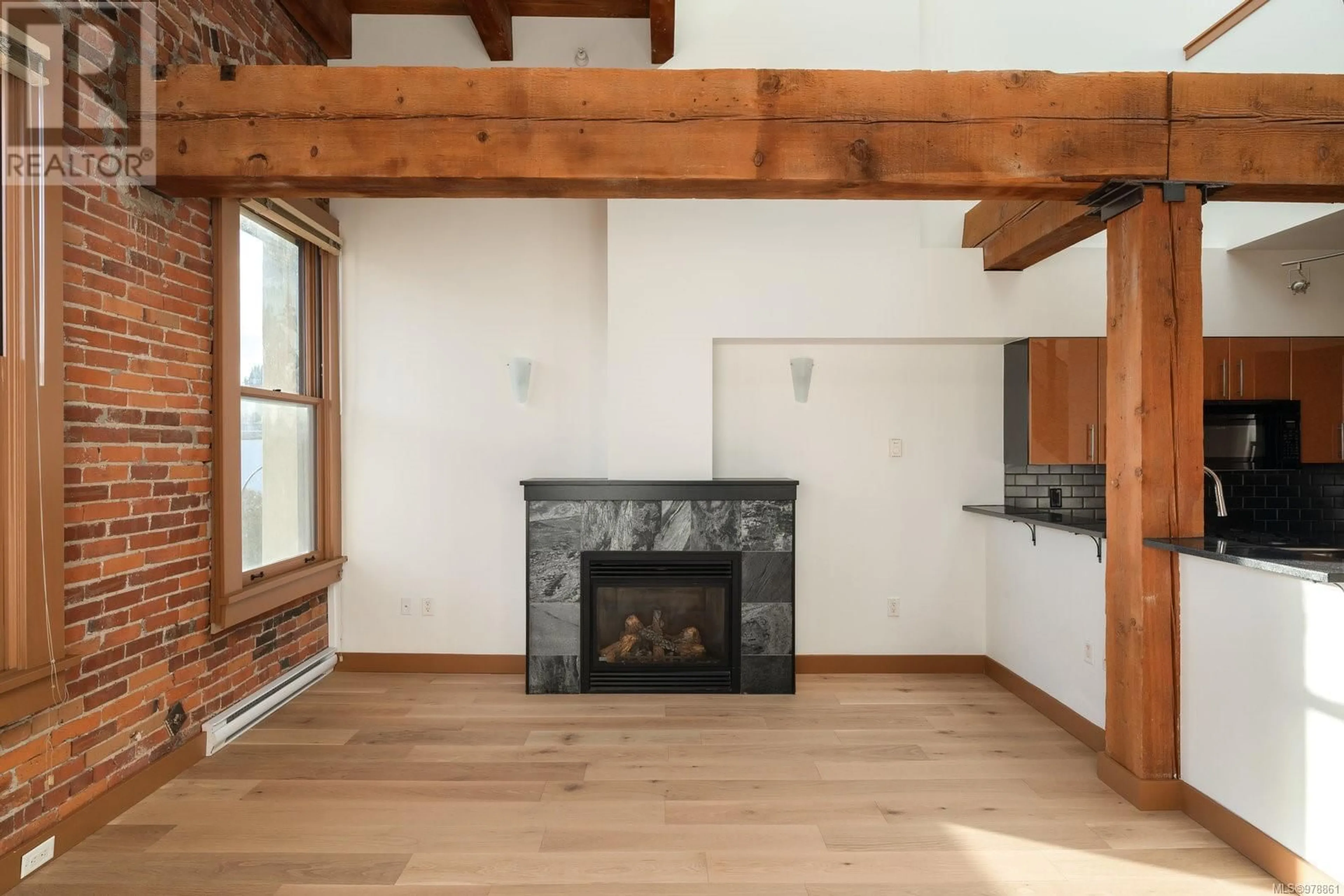 Other indoor space, wood floors for 318 599 Pandora Ave, Victoria British Columbia V8W1N5