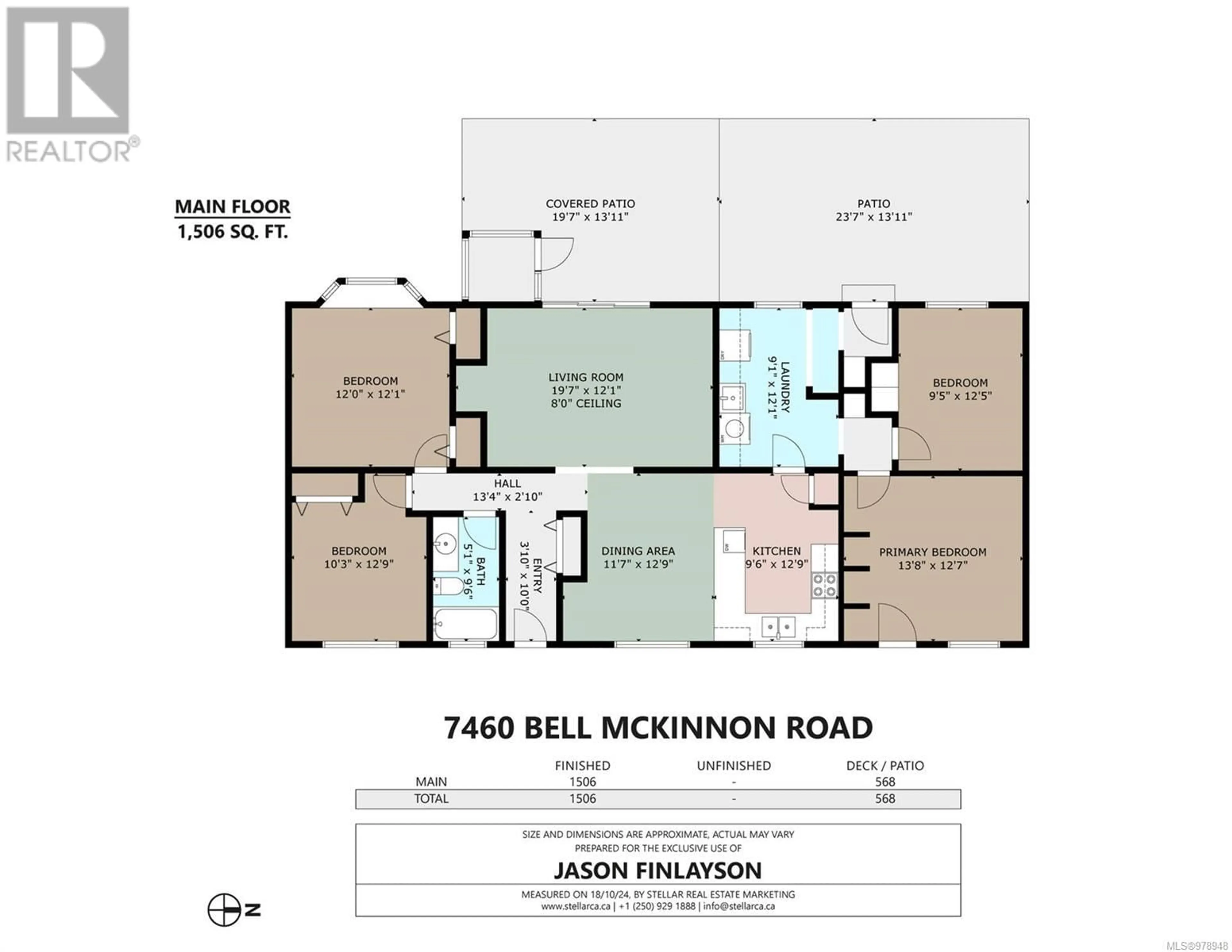 Floor plan for 7460 Bell McKinnon Rd, Duncan British Columbia V9L6A9