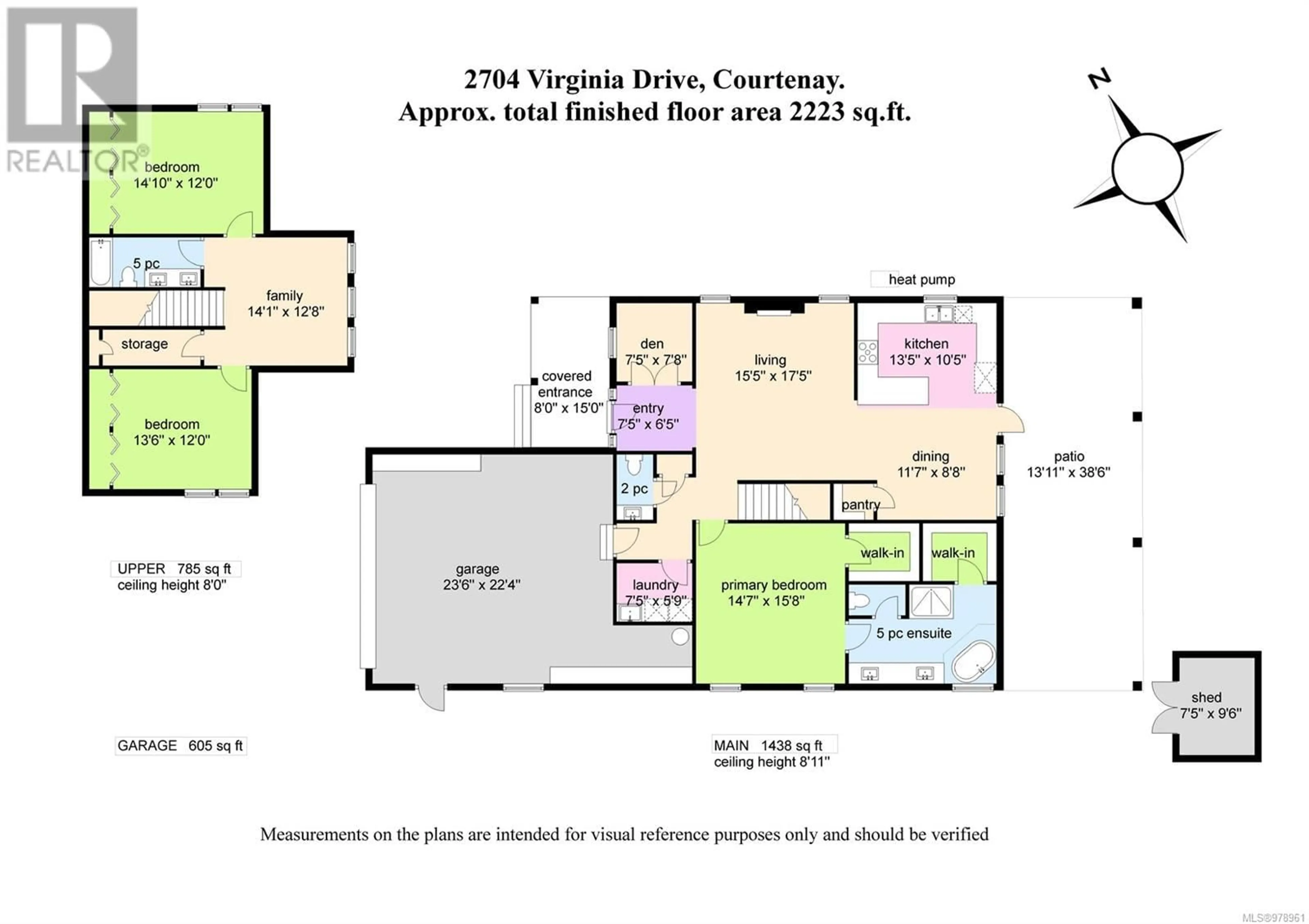 Floor plan for 2704 Virginia Dr, Courtenay British Columbia V9N6B2