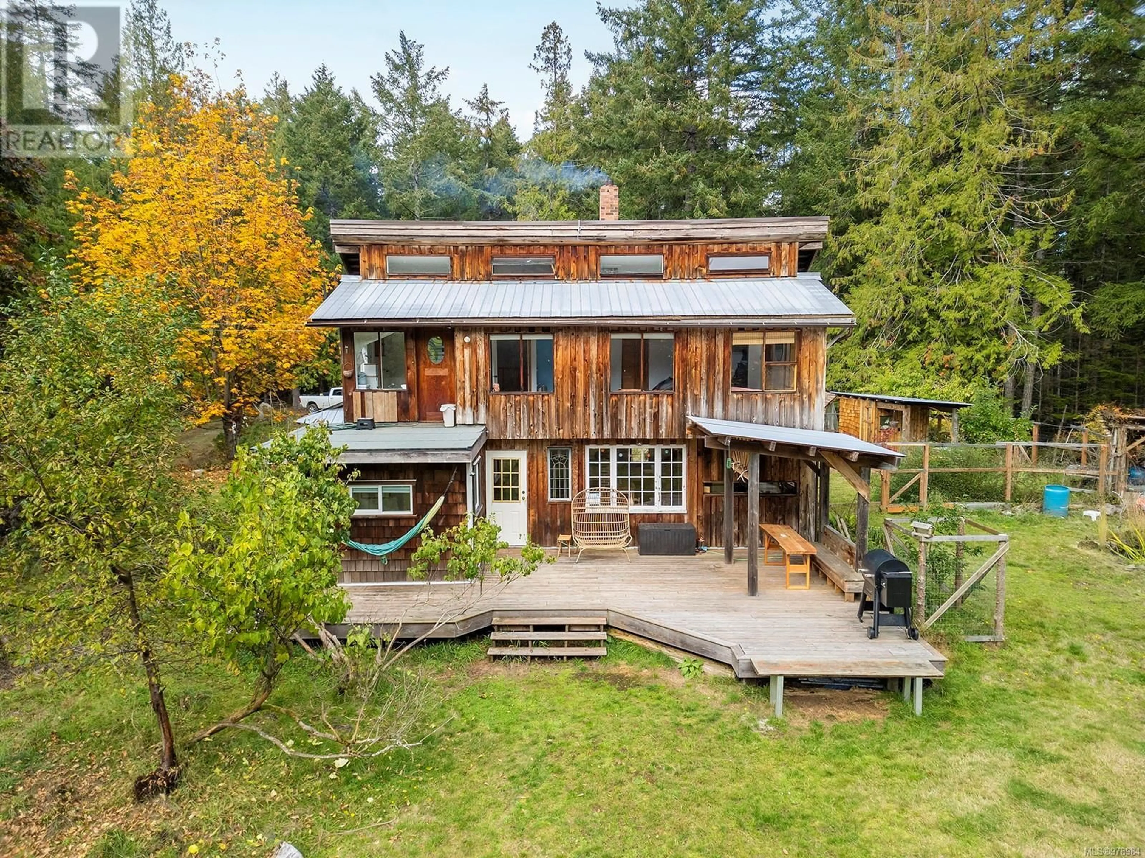 Frontside or backside of a home, cottage for 9061 McFarlane Rd, Denman Island British Columbia V0R1T0