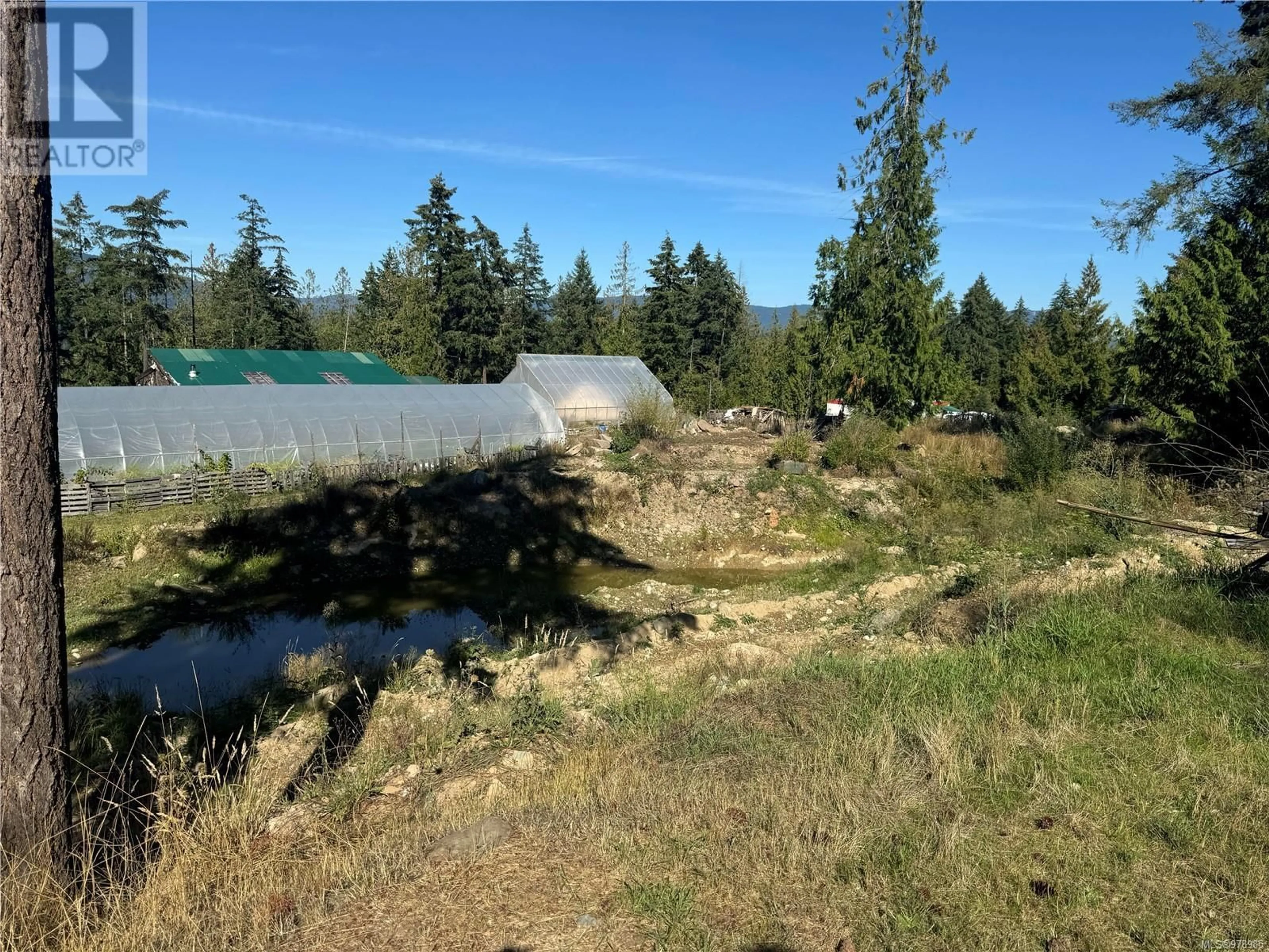 A pic from outside/outdoor area/front of a property/back of a property/a pic from drone, forest/trees view for 3989 RIVERSIDE ROAD, Cobble Hill British Columbia V9L6N1