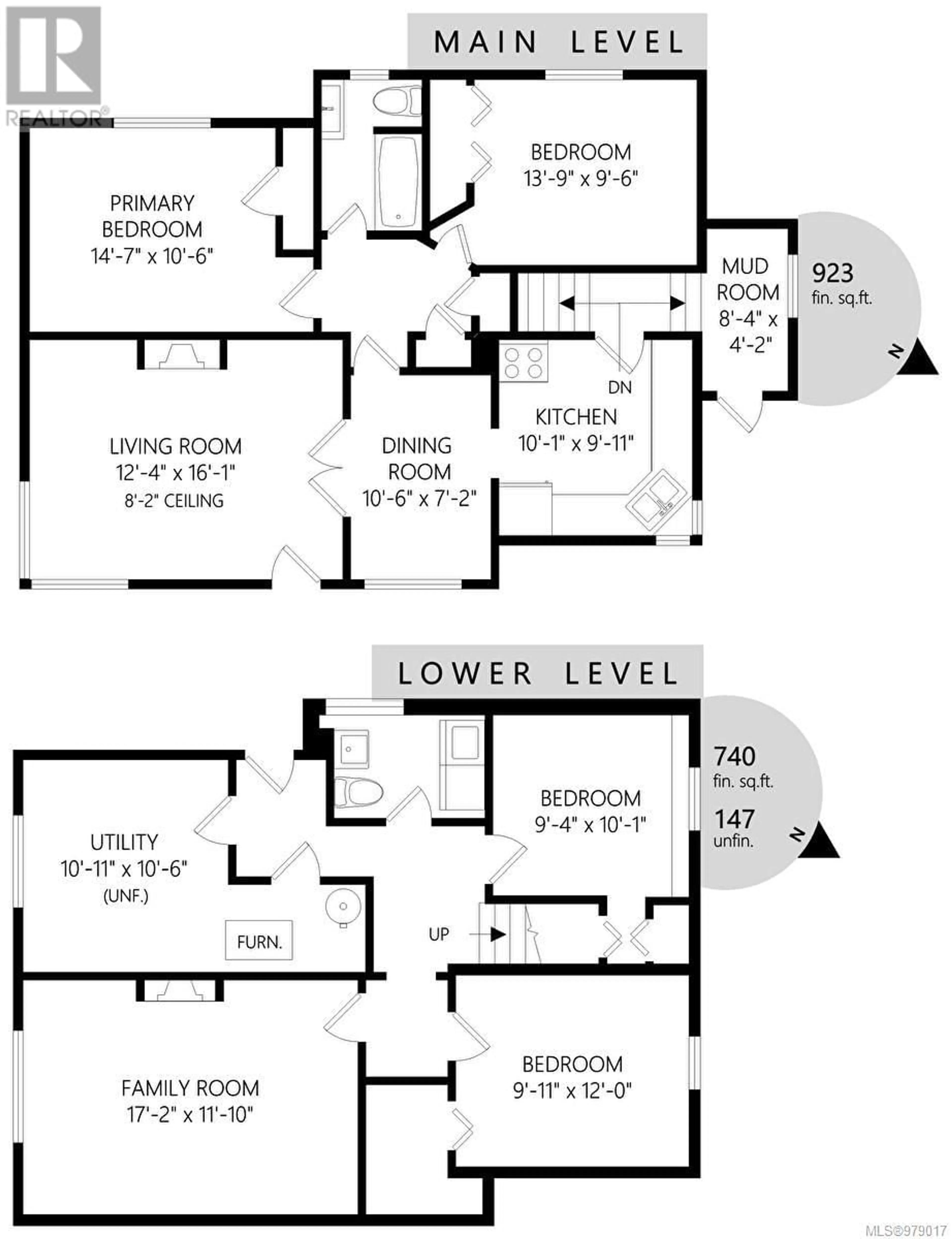 Floor plan for 1155 Wychbury Ave, Esquimalt British Columbia V9A5L1