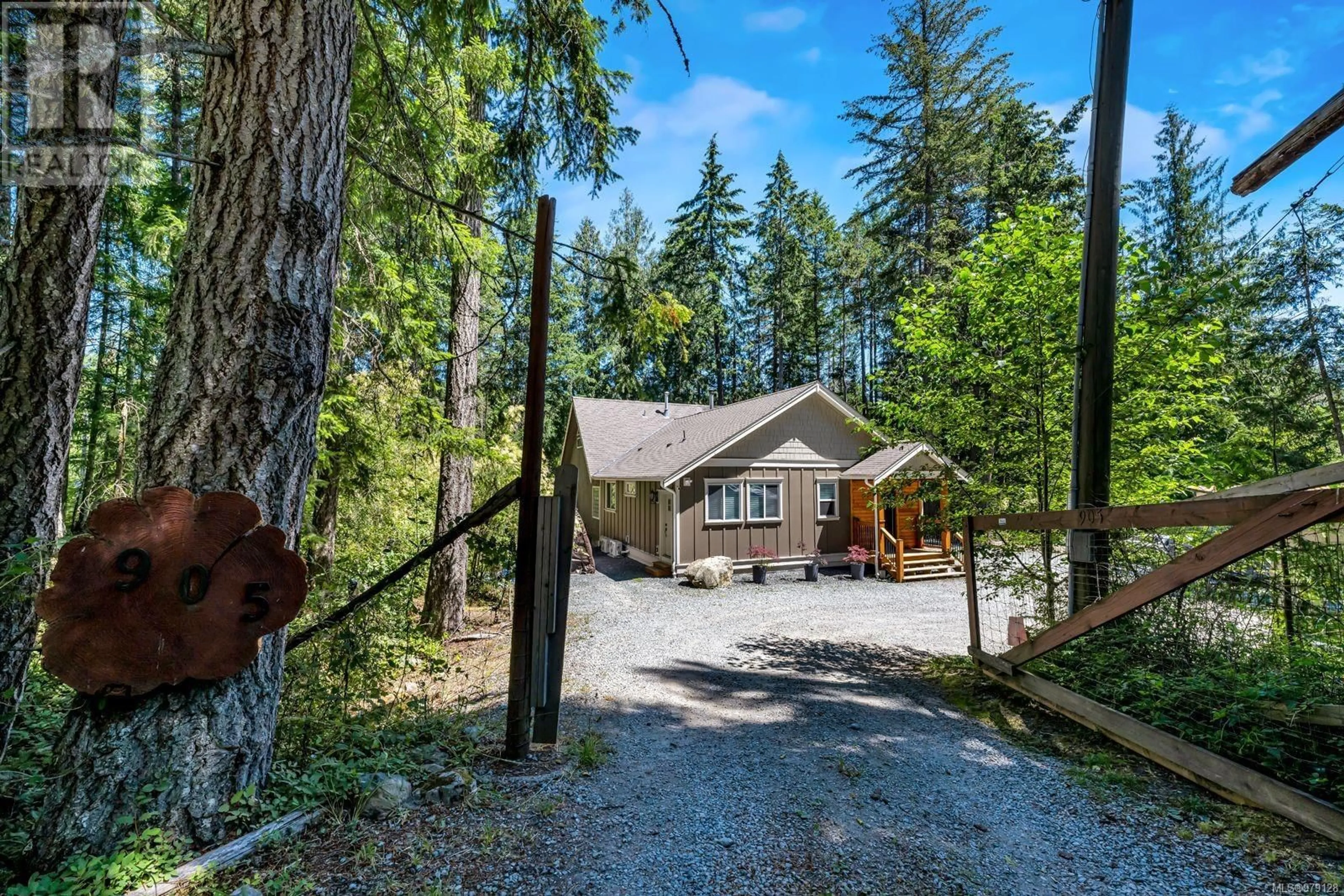 A pic from exterior of the house or condo, cottage for 905 Whittaker Rd, Malahat British Columbia V0R2L0