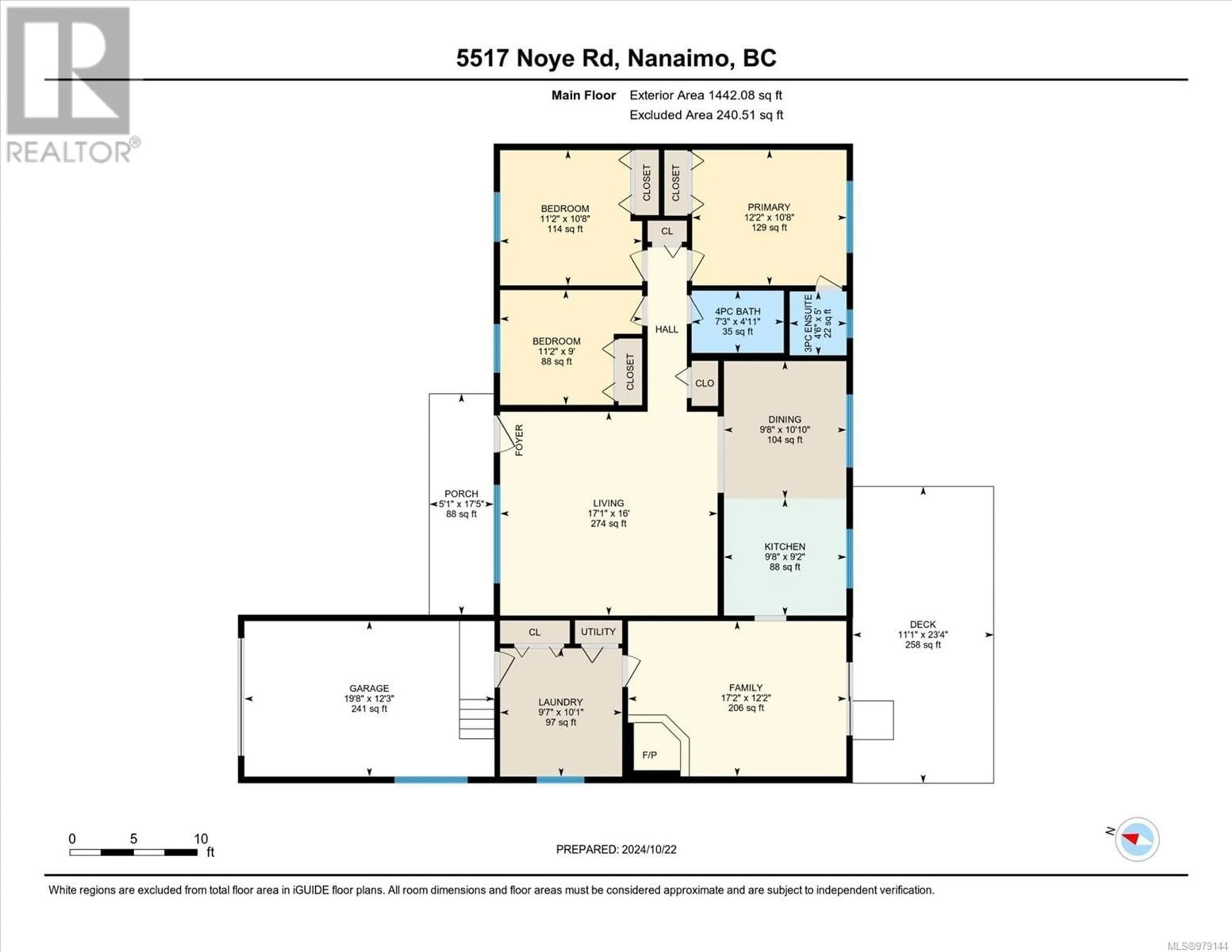 Floor plan for 5517 Noye Rd, Nanaimo British Columbia V9T2J6