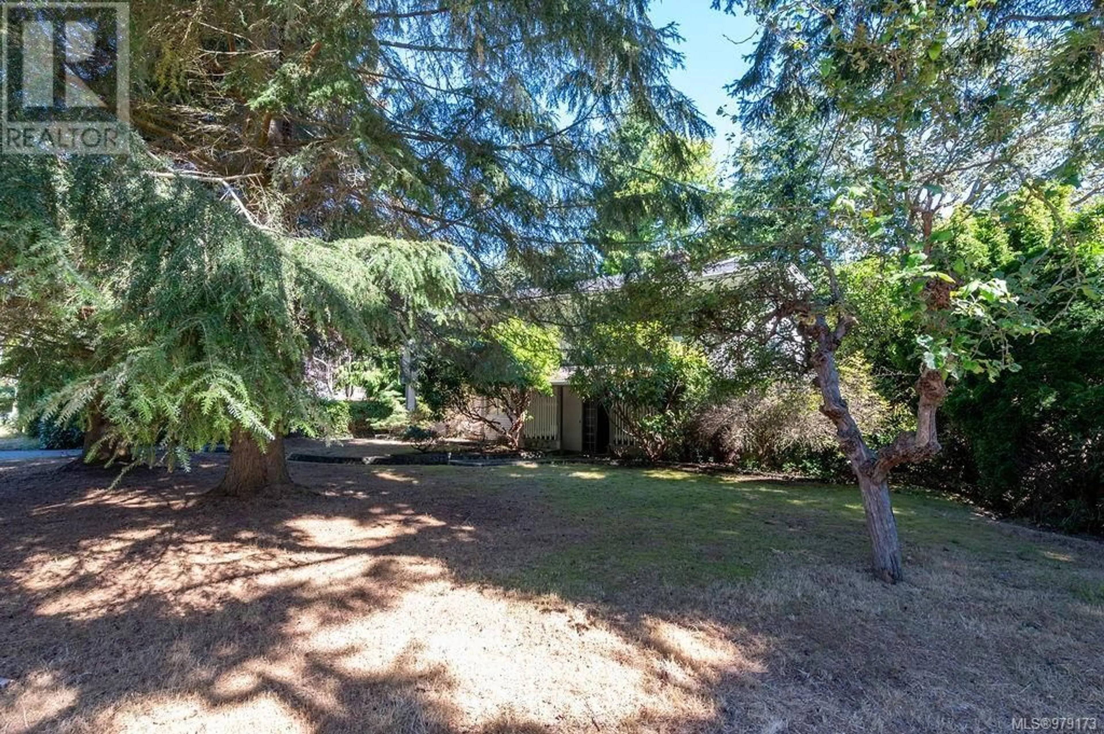 Patio, the fenced backyard for 2020 Runnymede Ave, Oak Bay British Columbia V8S2V6