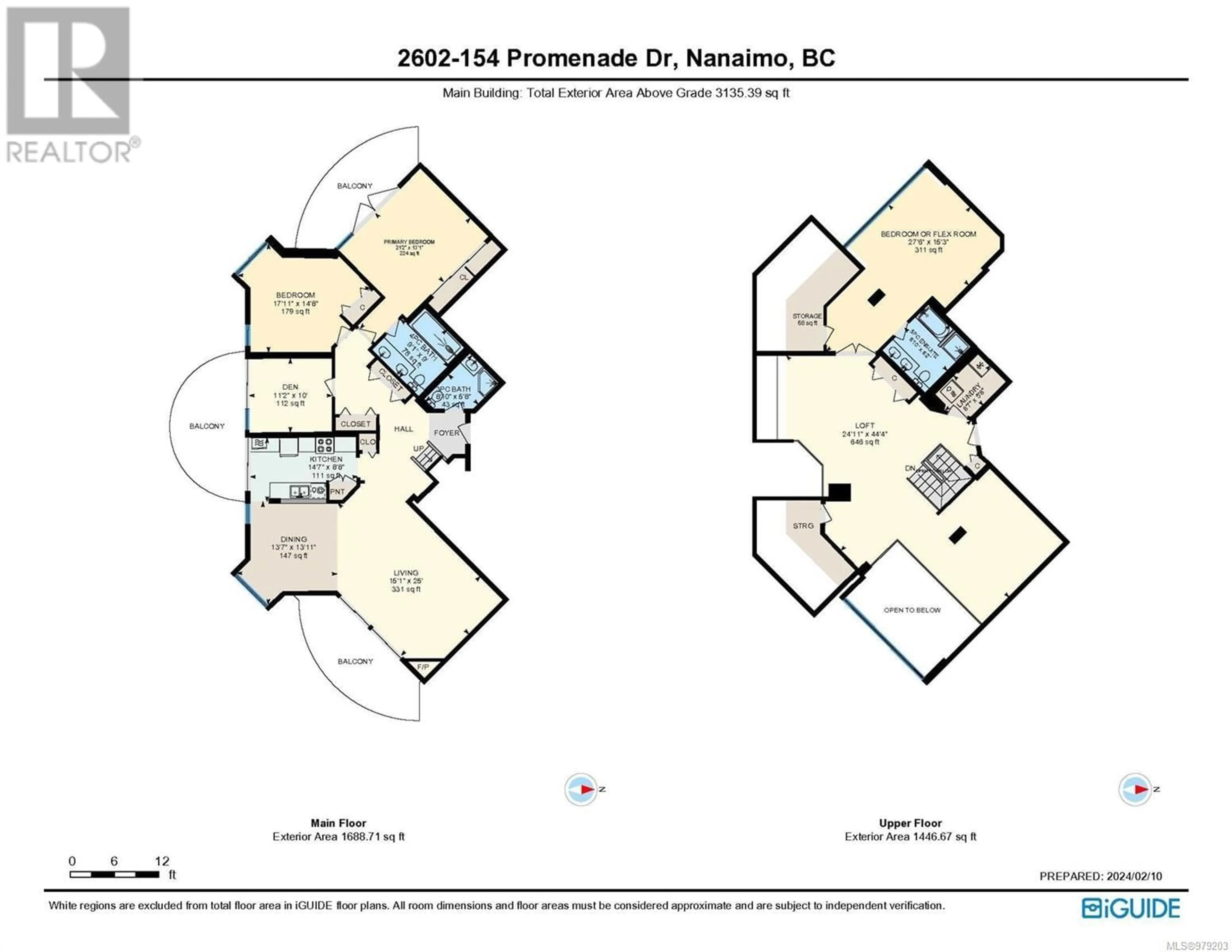 Floor plan for 2602 154 Promenade Dr, Nanaimo British Columbia V9R6Y3