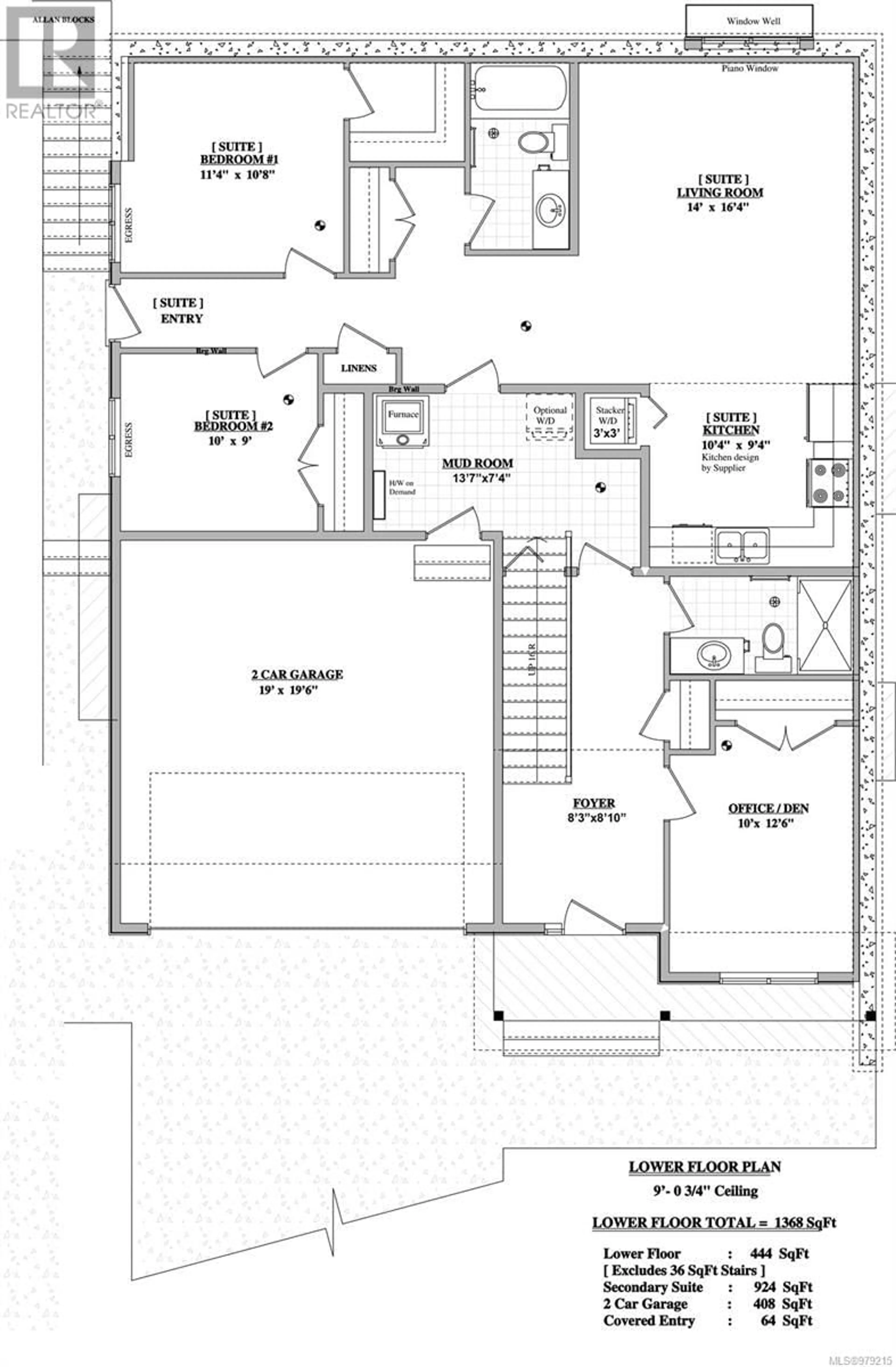 Floor plan for 4785 Hammond Bay Rd, Nanaimo British Columbia V9T5A9