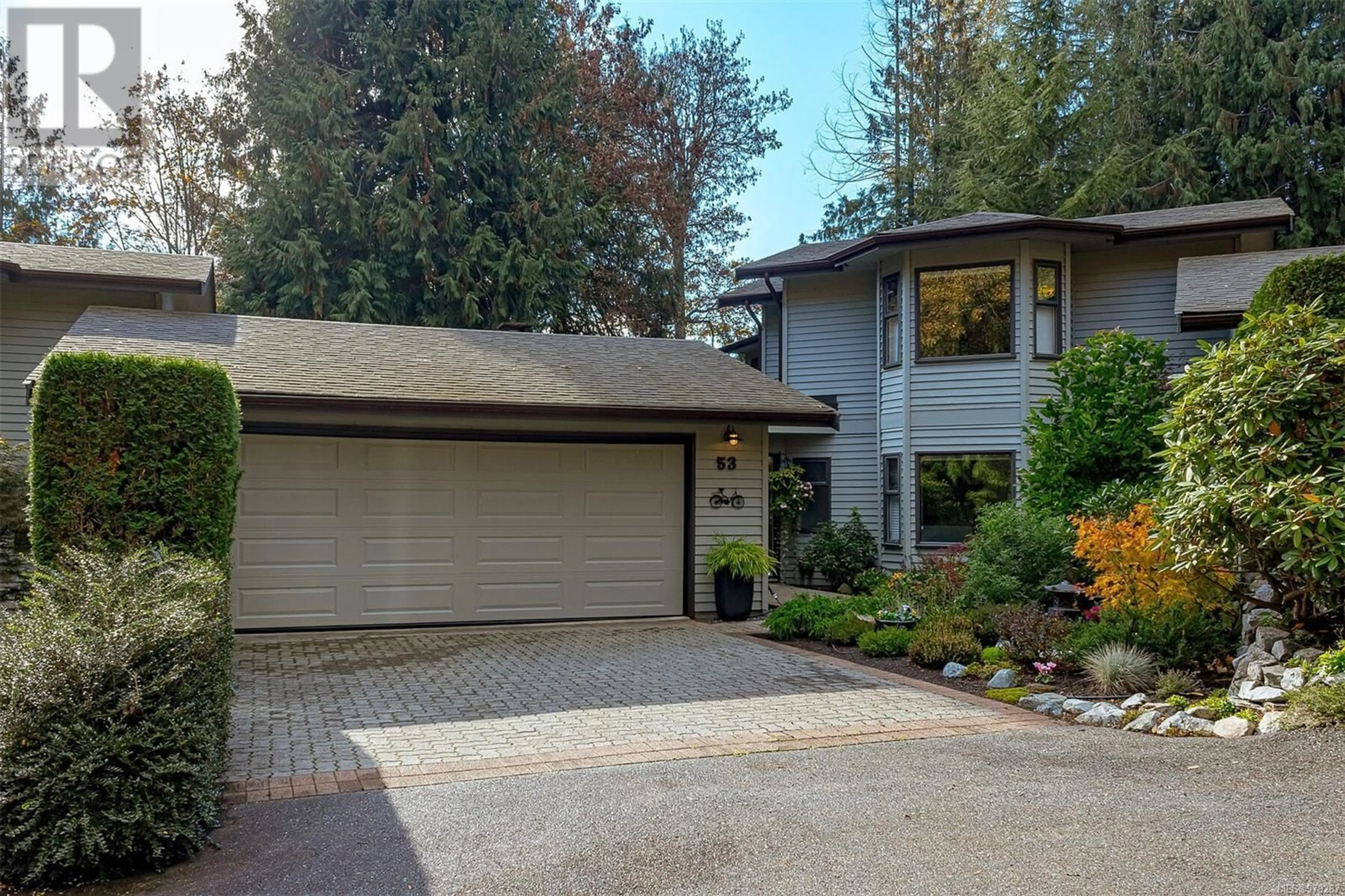 Frontside or backside of a home, cottage for 53 1255 Wain Rd, North Saanich British Columbia V8L4R4