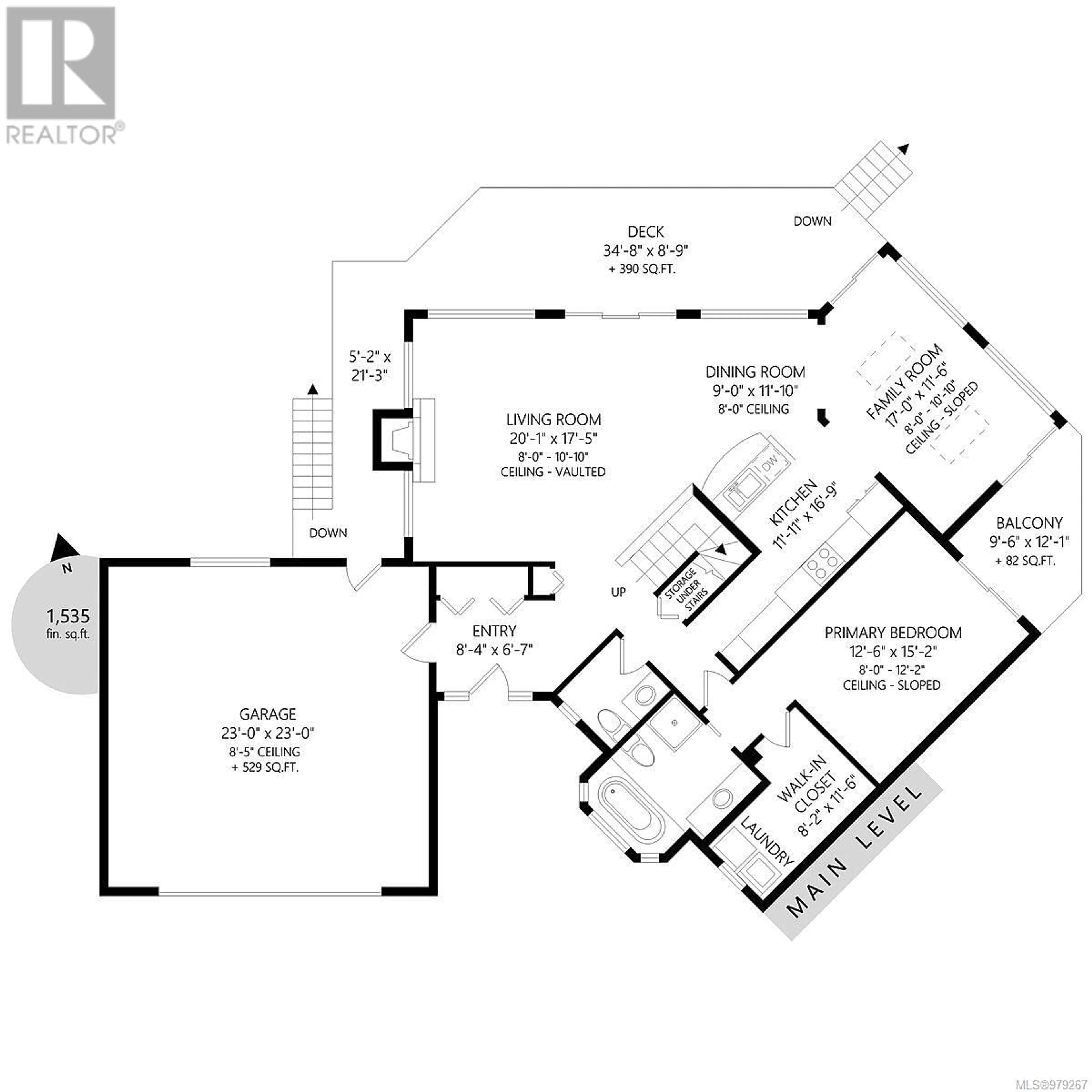 Floor plan for 53 1255 Wain Rd, North Saanich British Columbia V8L4R4