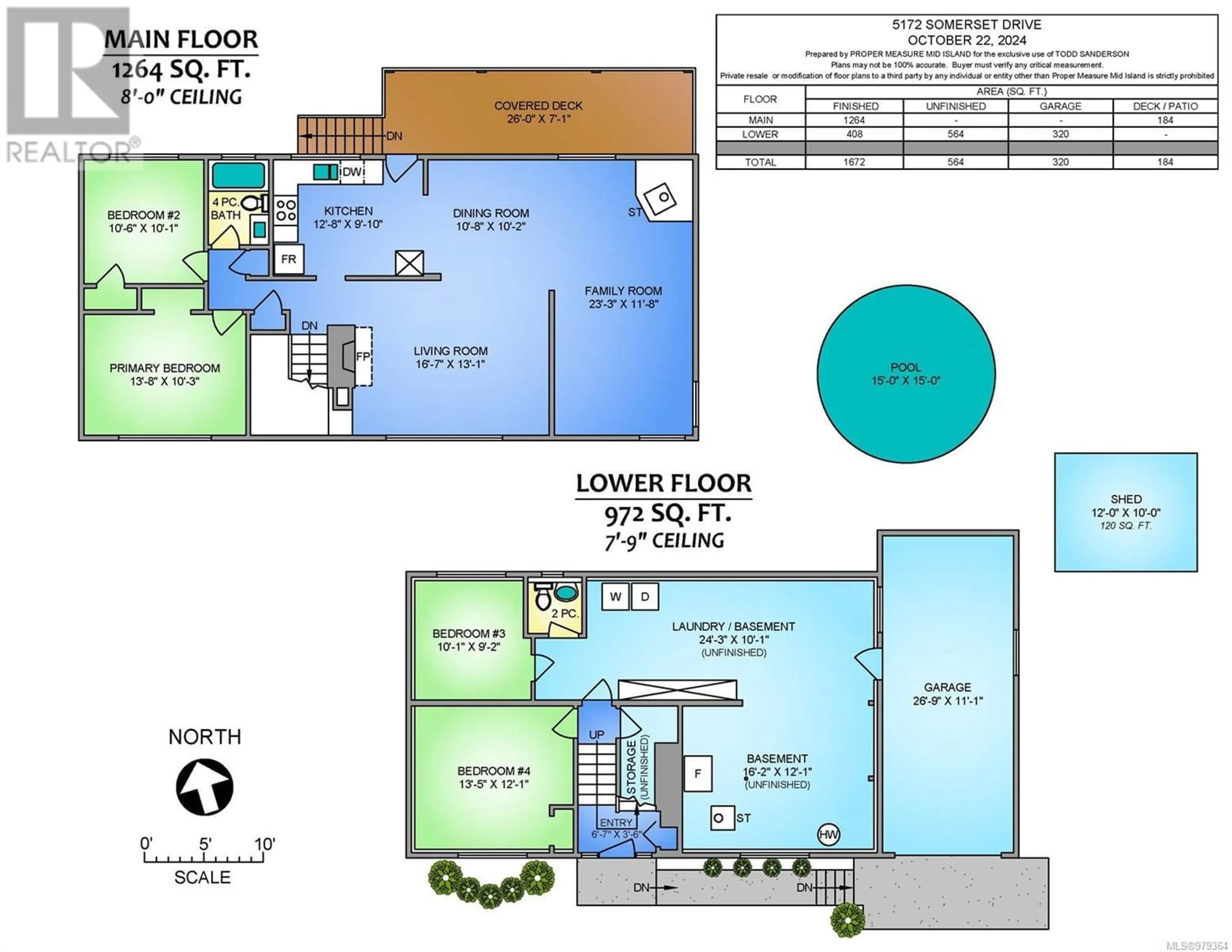 Floor plan for 5172 Somerset Dr, Nanaimo British Columbia V9T2K6